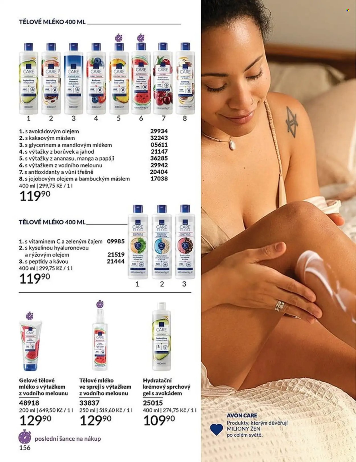 Leták AVON - 1. 6. 2026 - 30. 6. 2026. Strana 156