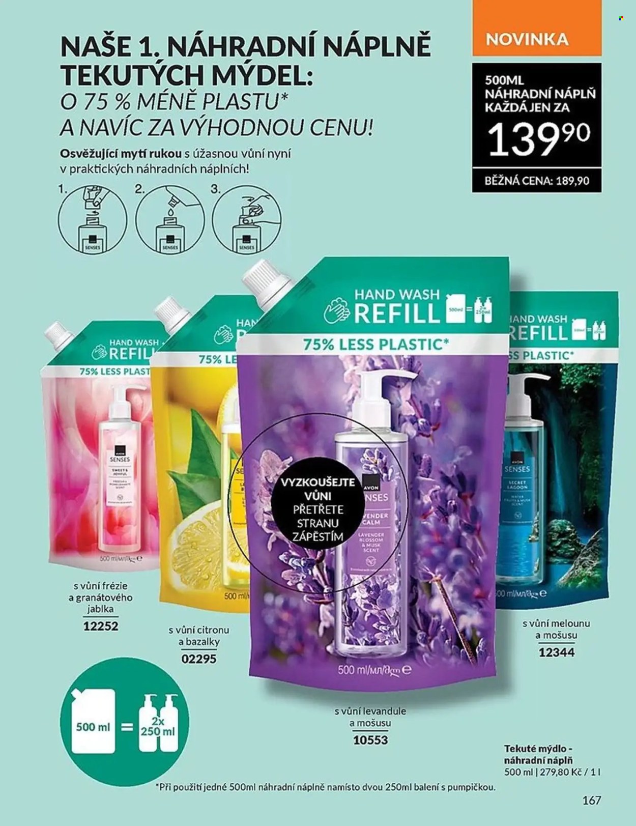Leták AVON - 1. 6. 2026 - 30. 6. 2026. Strana 167