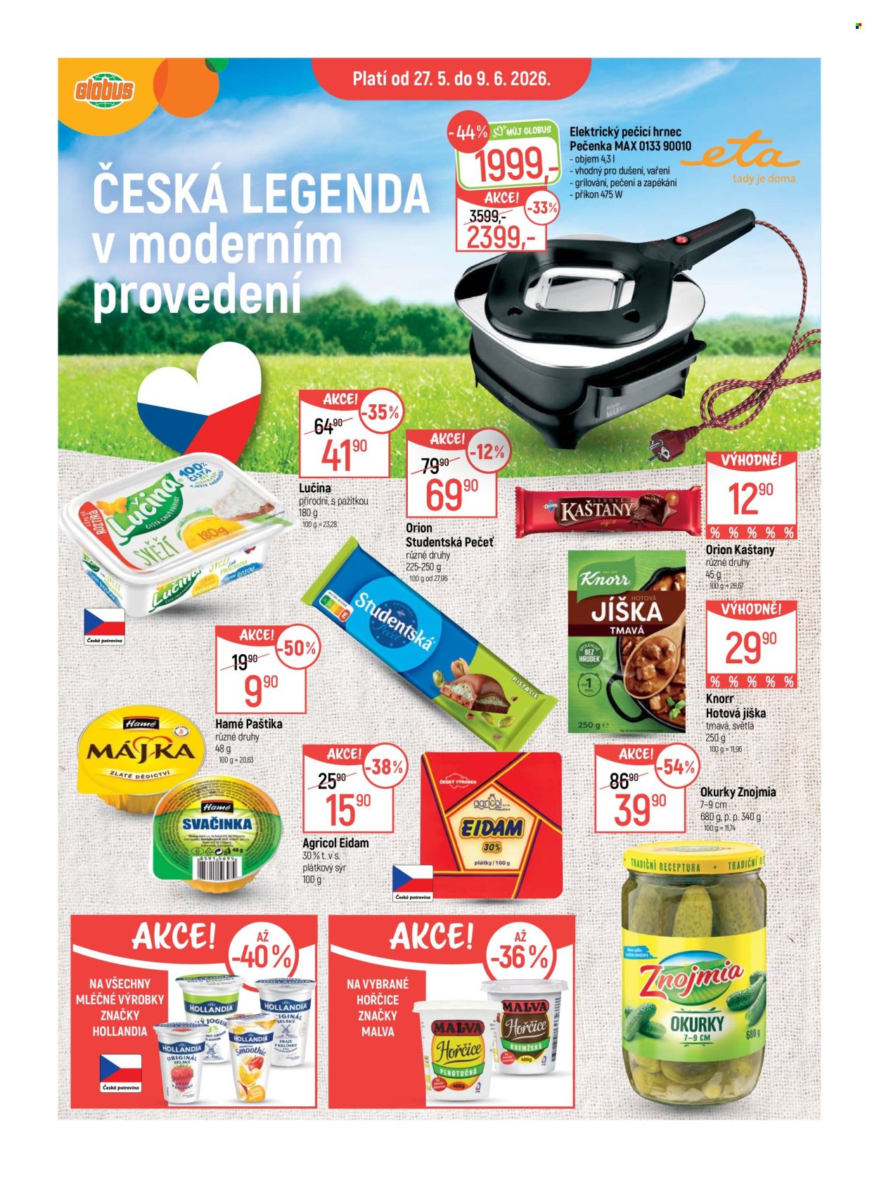 Leták Globus - 27. 5. 2026 - 9. 6. 2026. Strana 3