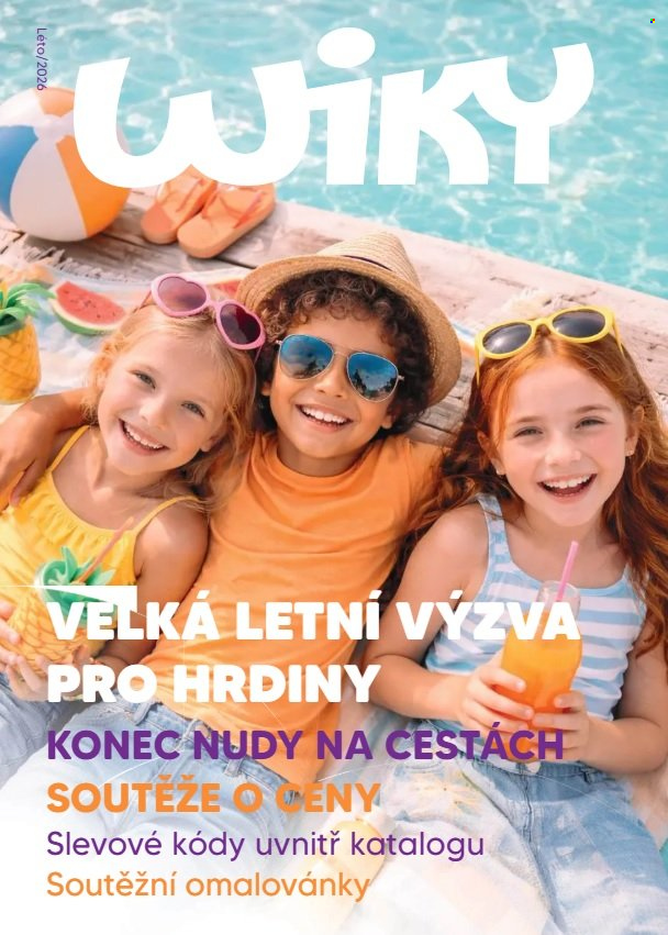 Leták WIKY - 3. 6. 2026 - 31. 7. 2026. Strana 1