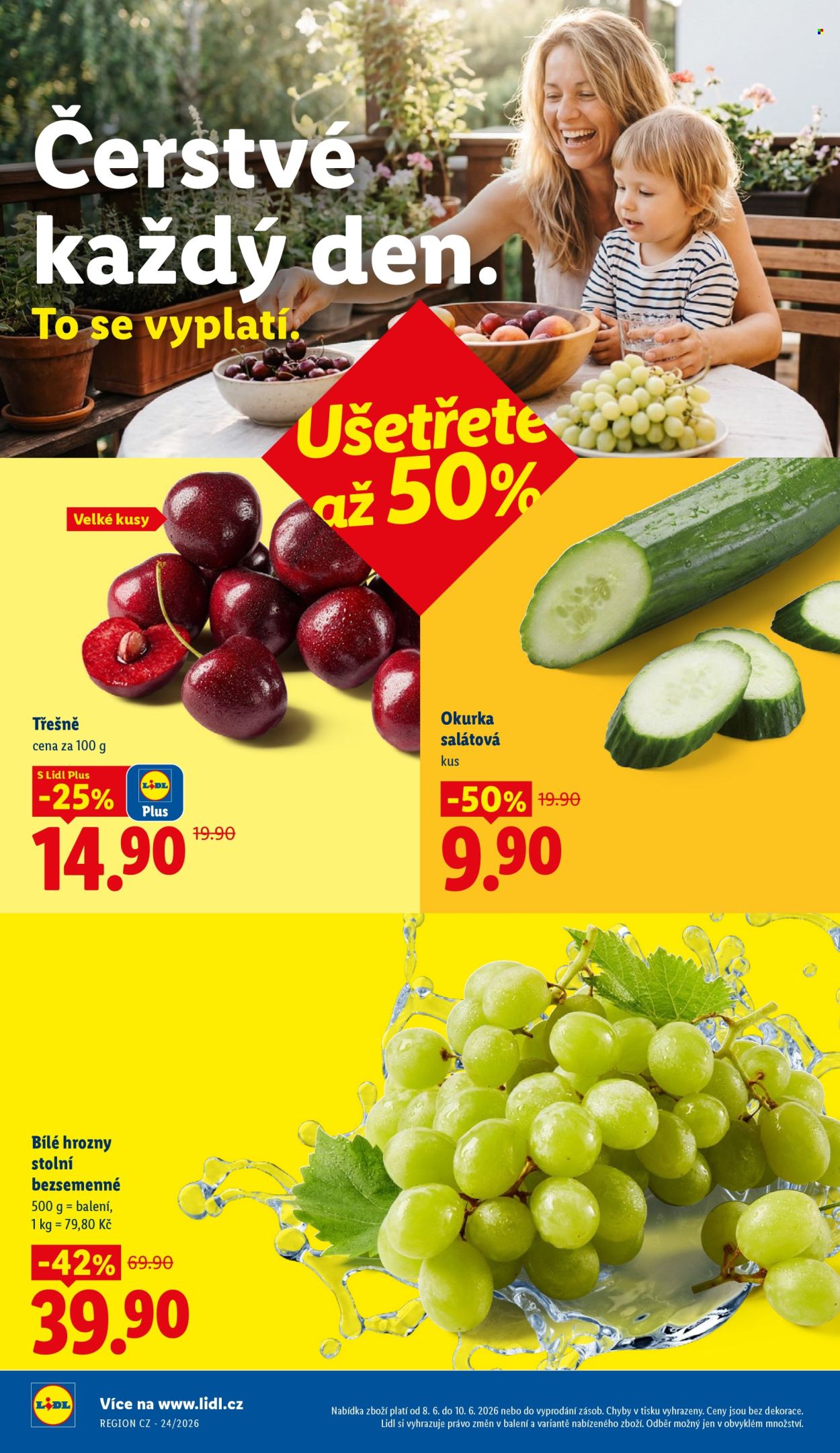 Leták Lidl - 8. 6. 2026 - 10. 6. 2026. Strana 12