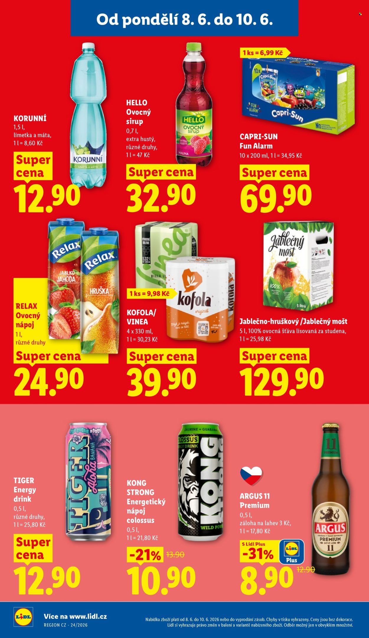 Leták Lidl - 8. 6. 2026 - 10. 6. 2026. Strana 32