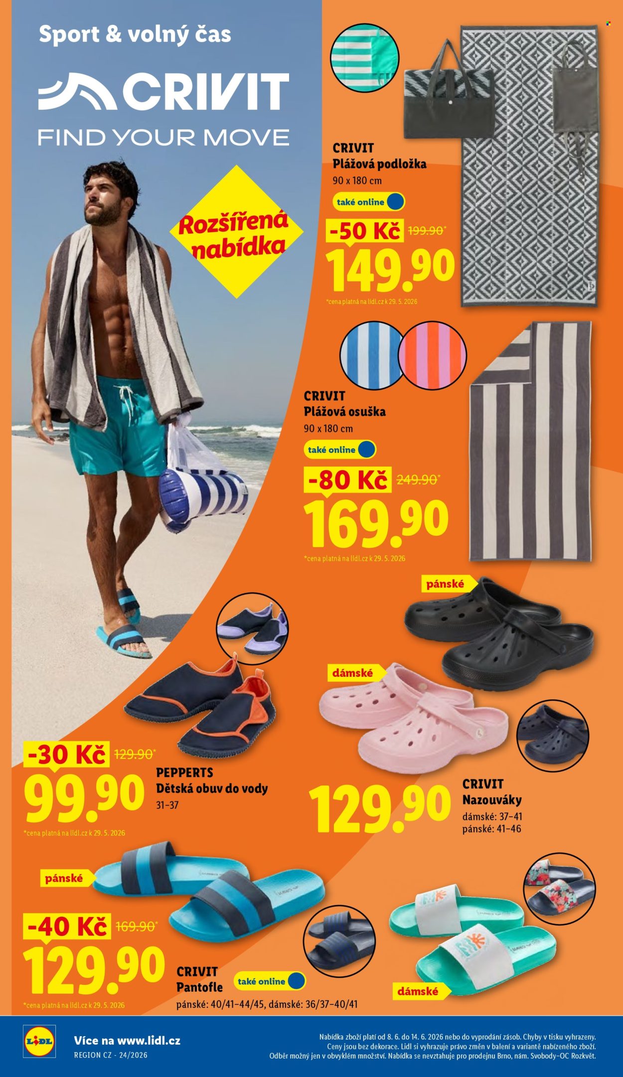 Leták Lidl - 8. 6. 2026 - 10. 6. 2026. Strana 44