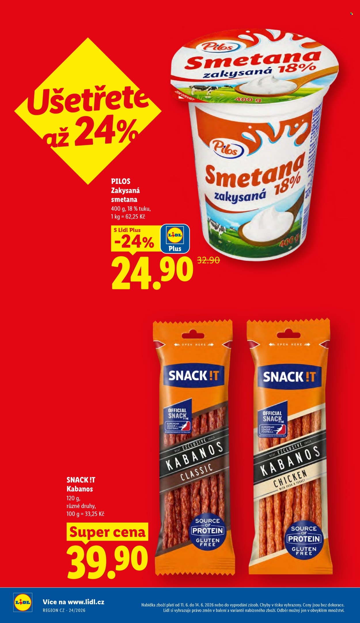 Leták Lidl - 11. 6. 2026 - 14. 6. 2026. Strana 8