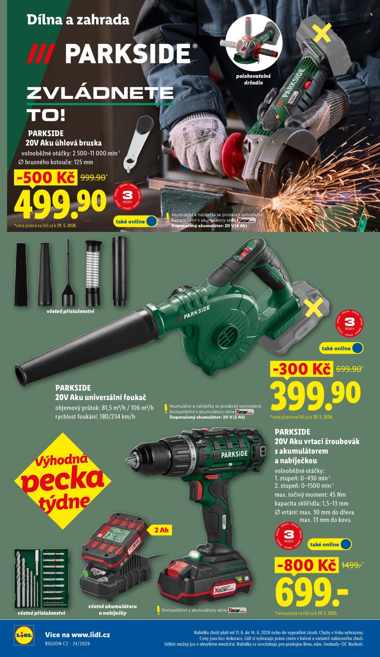 Leták Lidl - 8. 6. 2026 - 14. 6. 2026. Strana 18