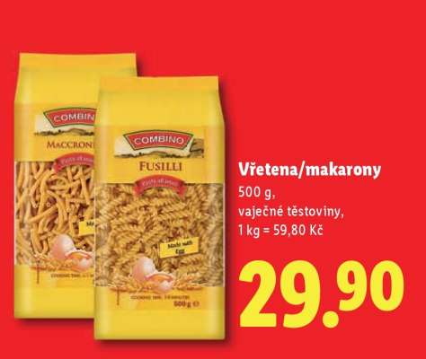 Vřetena/Makarony
