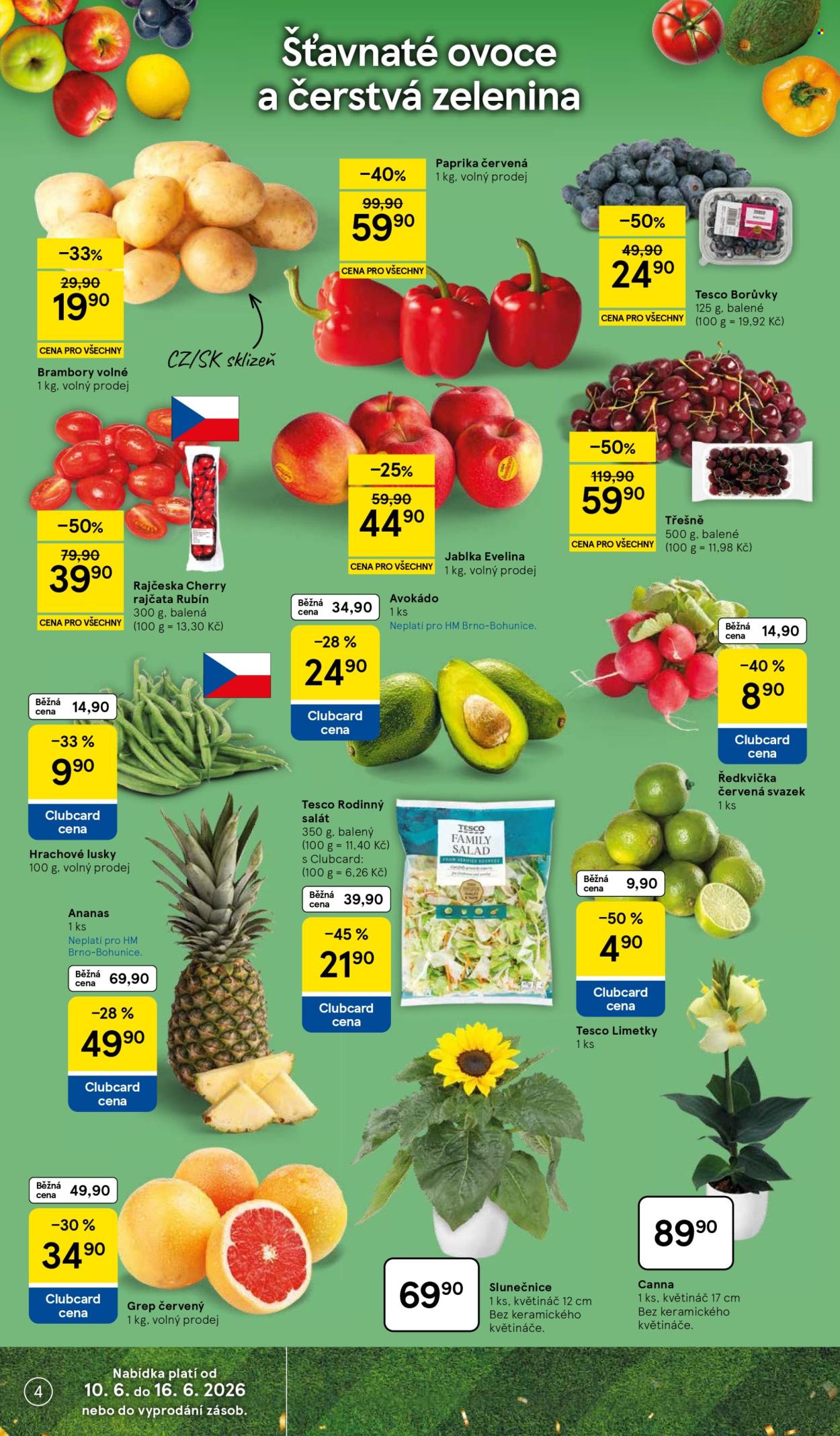 Leták TESCO - 10. 6. 2026 - 16. 6. 2026. Strana 4