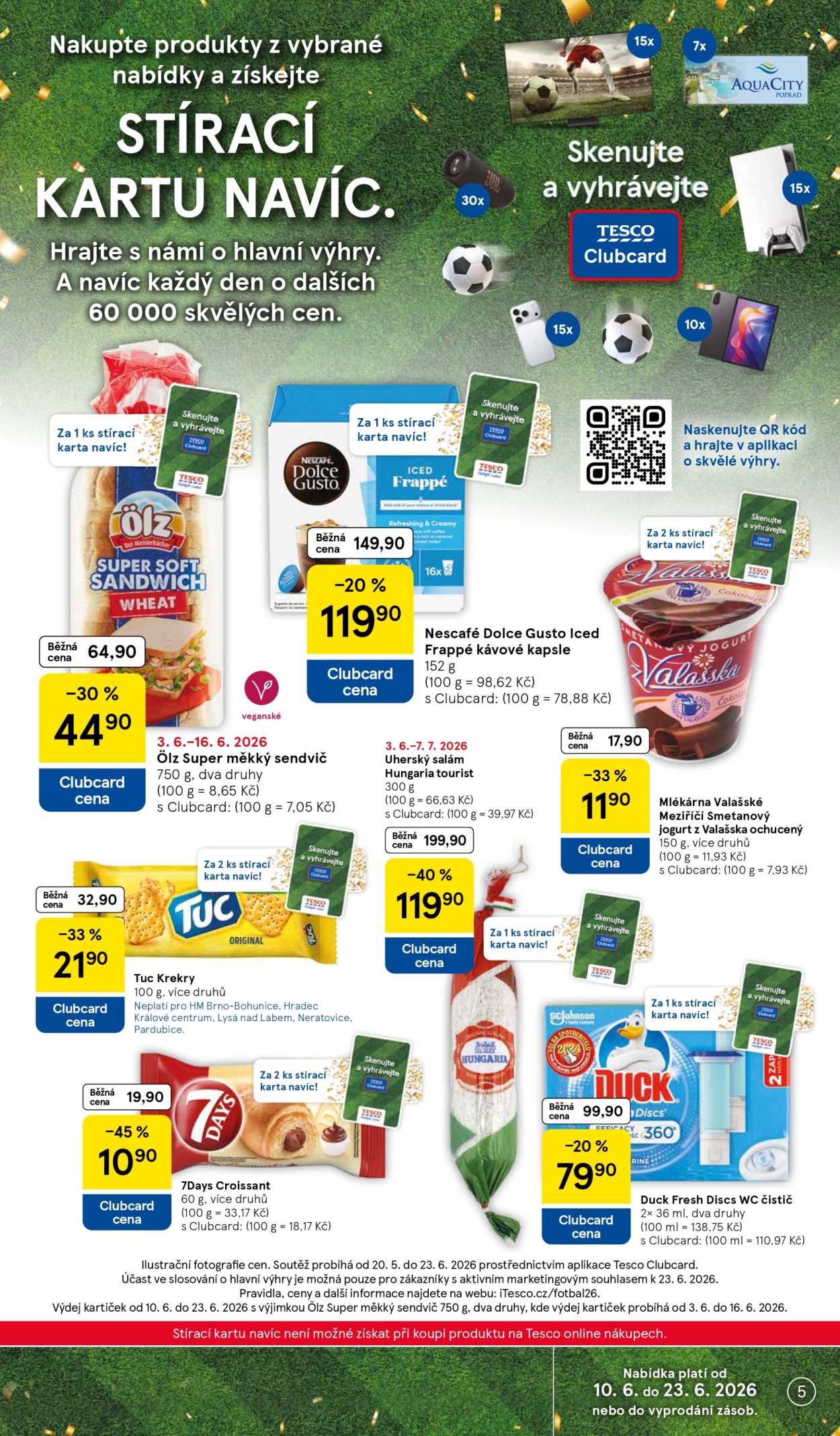 Leták TESCO - 10. 6. 2026 - 16. 6. 2026. Strana 5
