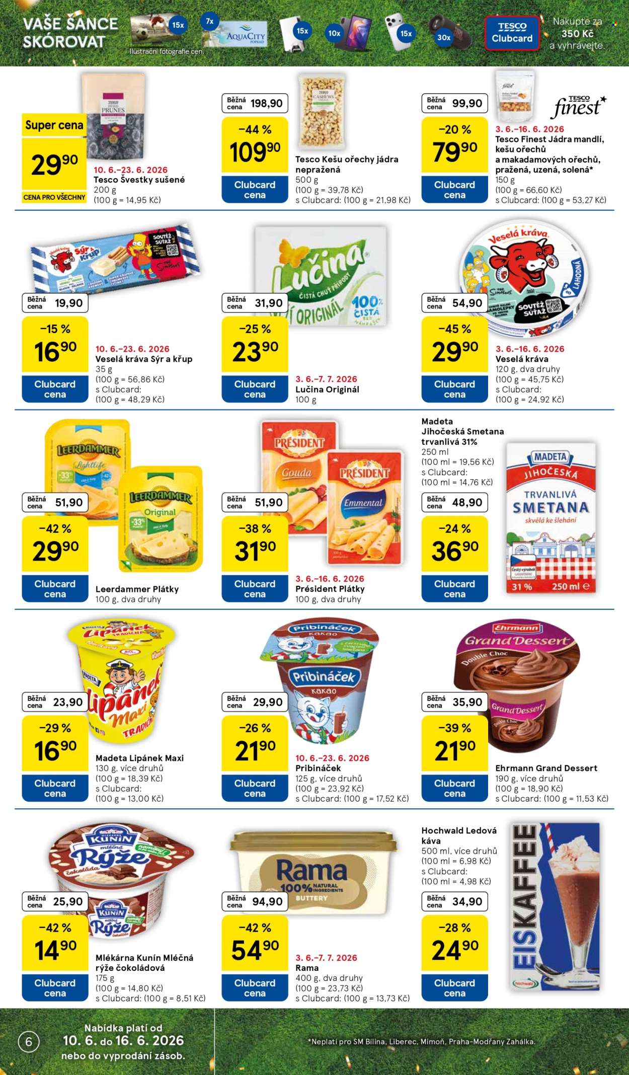 Leták TESCO supermarket - 10. 6. 2026 - 16. 6. 2026. Strana 6