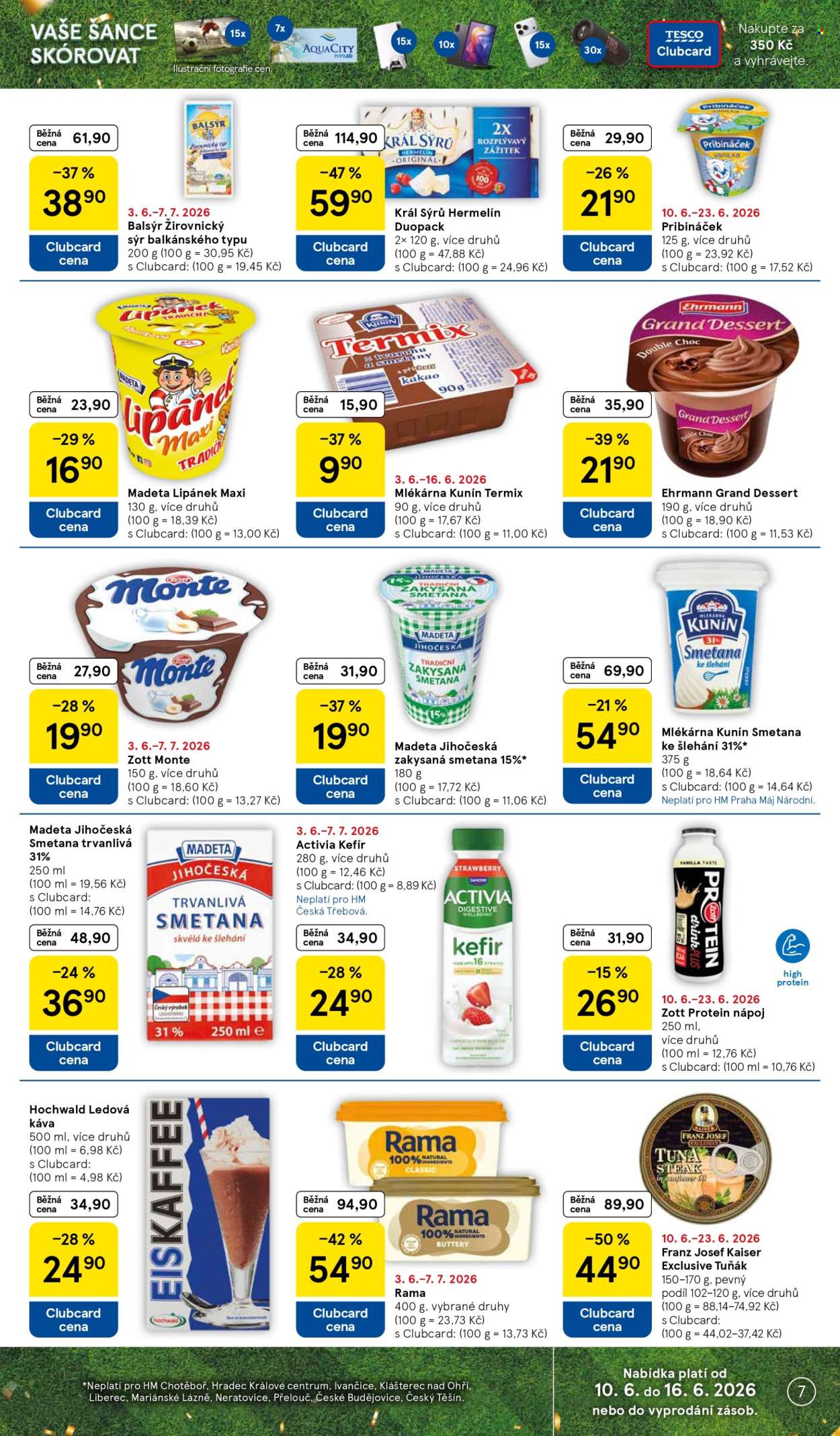 Leták TESCO - 10. 6. 2026 - 16. 6. 2026. Strana 7