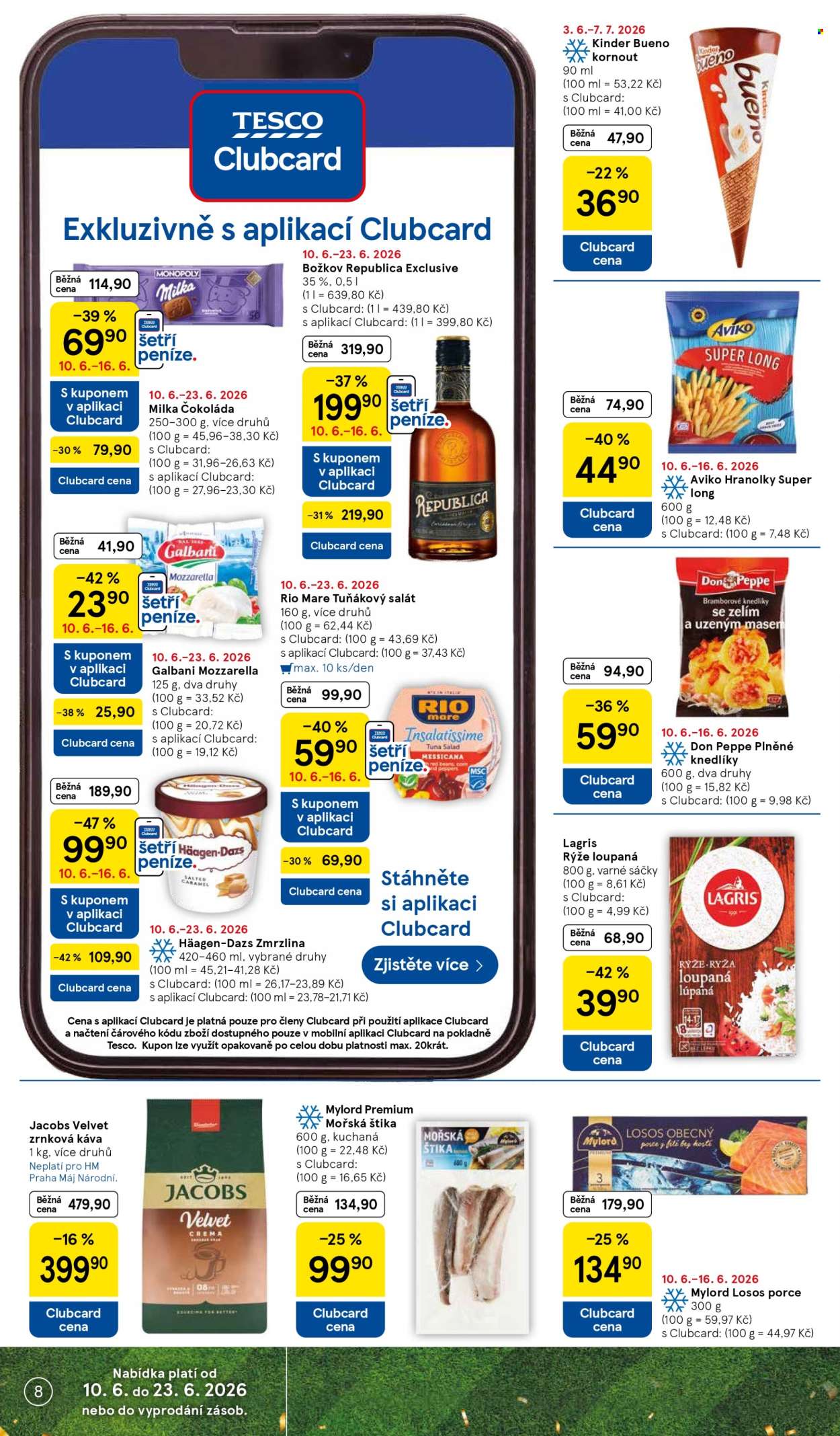 Leták TESCO - 10. 6. 2026 - 16. 6. 2026. Strana 8