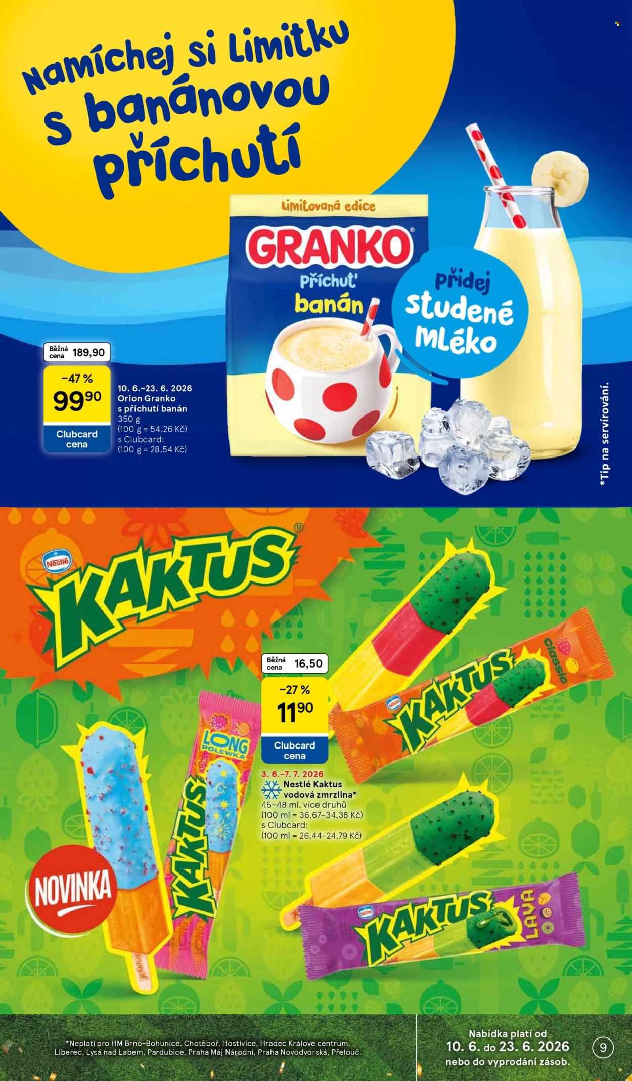 Leták TESCO - 10. 6. 2026 - 16. 6. 2026. Strana 9