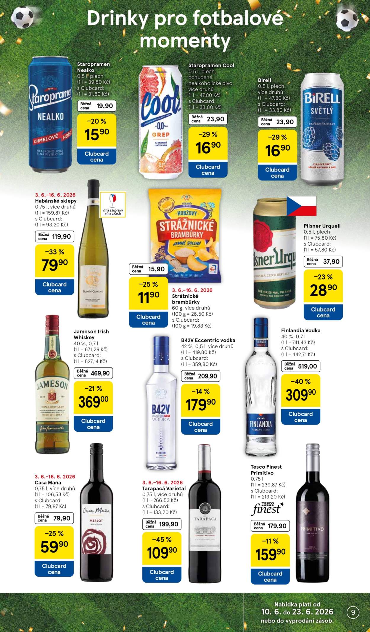 Leták TESCO supermarket - 10. 6. 2026 - 16. 6. 2026. Strana 9