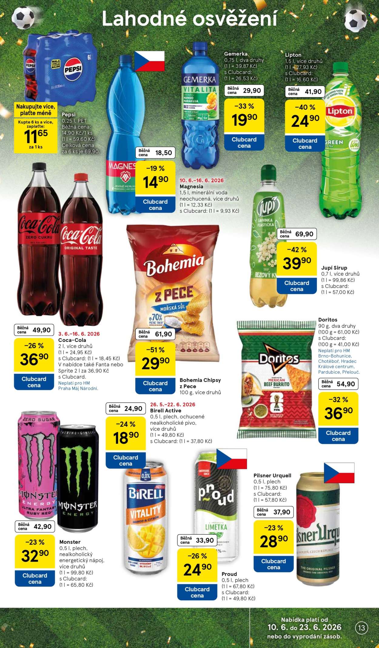 Leták TESCO - 10. 6. 2026 - 16. 6. 2026. Strana 13