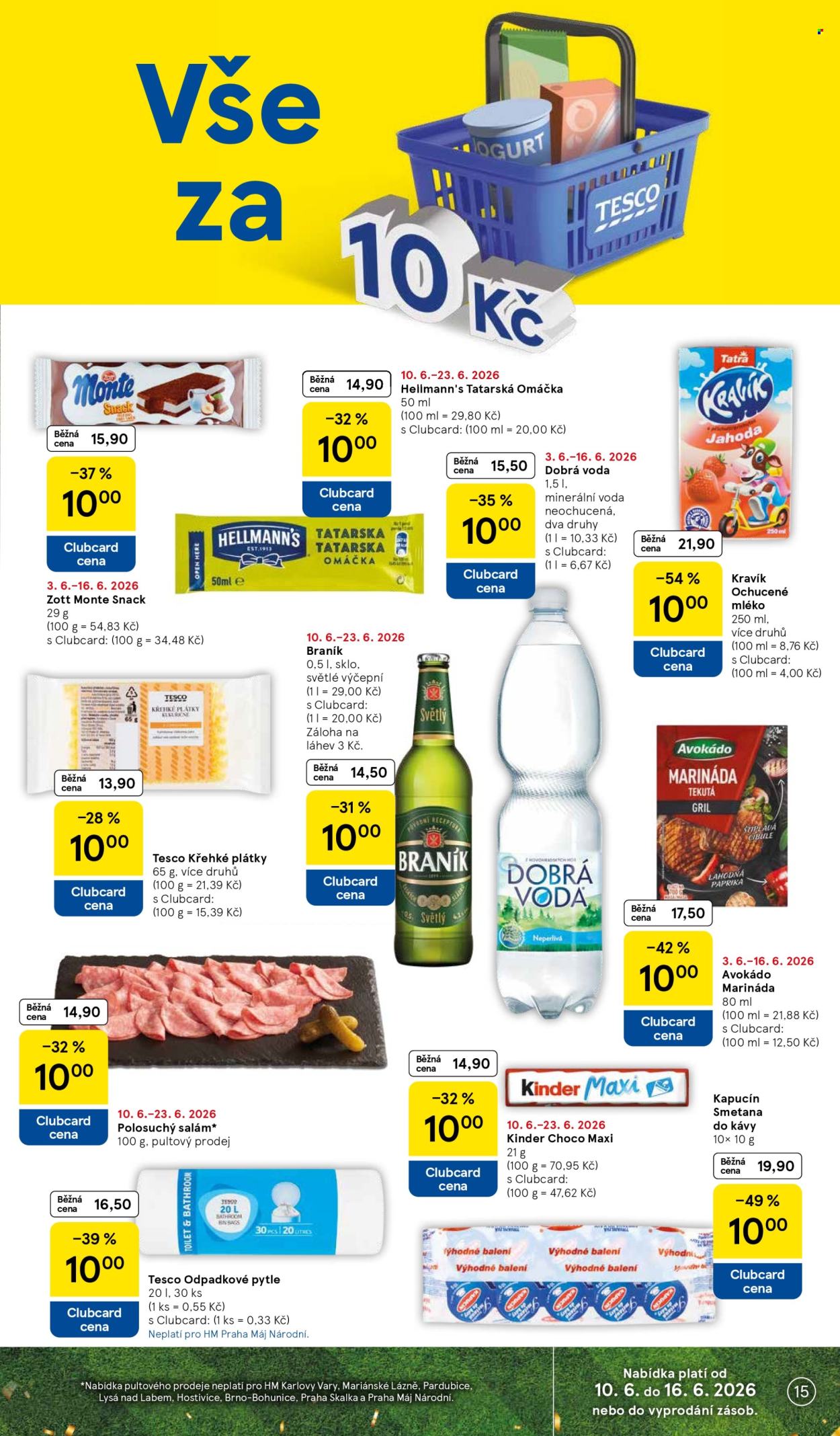 Leták TESCO - 10. 6. 2026 - 16. 6. 2026. Strana 15