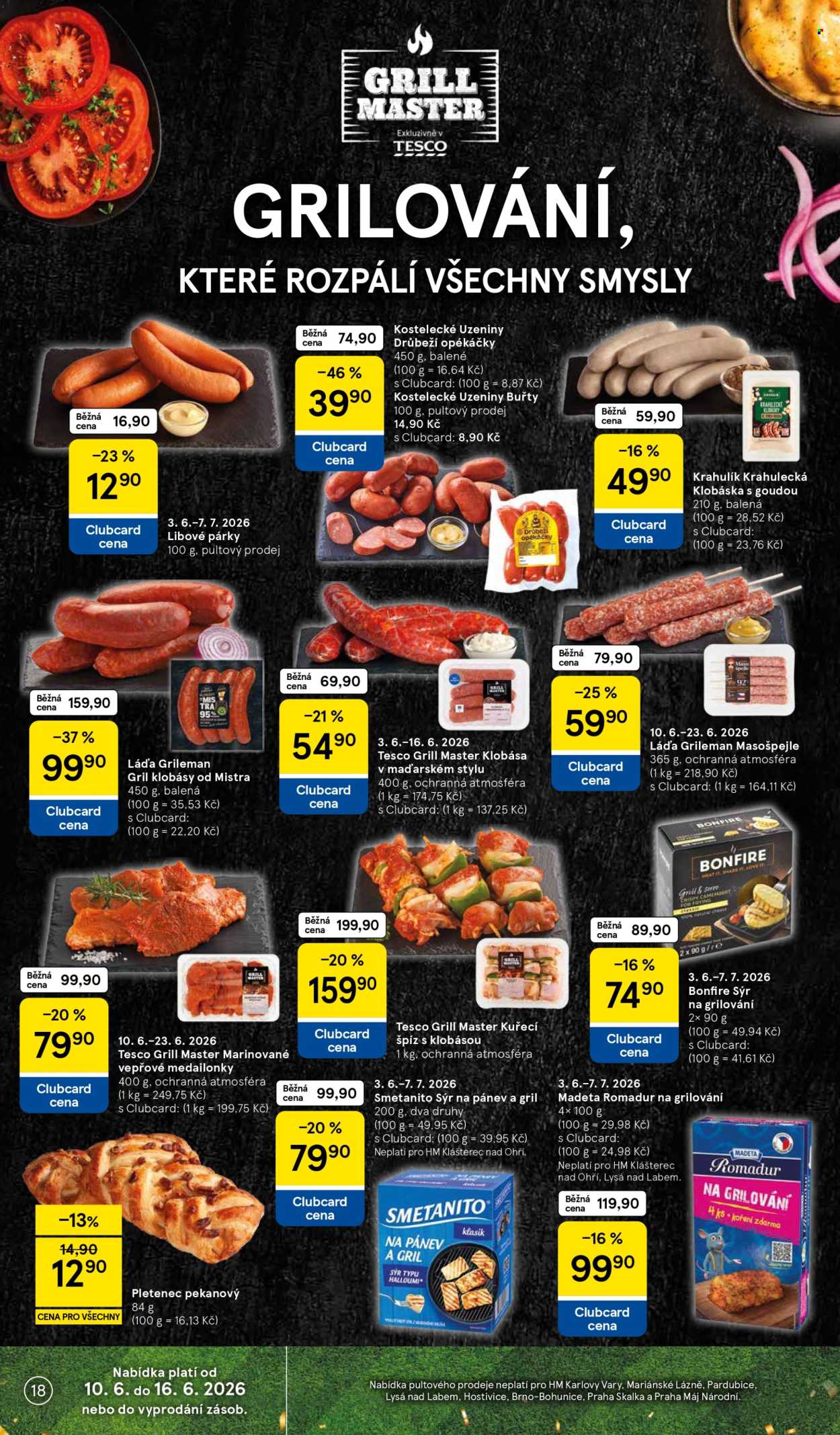 Leták TESCO - 10. 6. 2026 - 16. 6. 2026. Strana 18