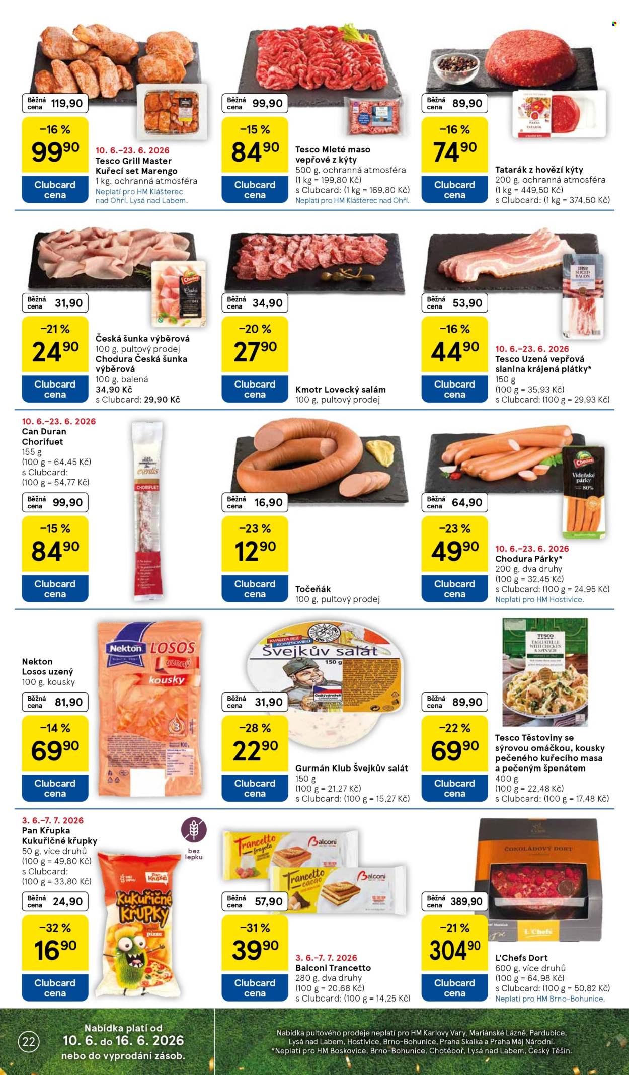 Leták TESCO - 10. 6. 2026 - 16. 6. 2026. Strana 22