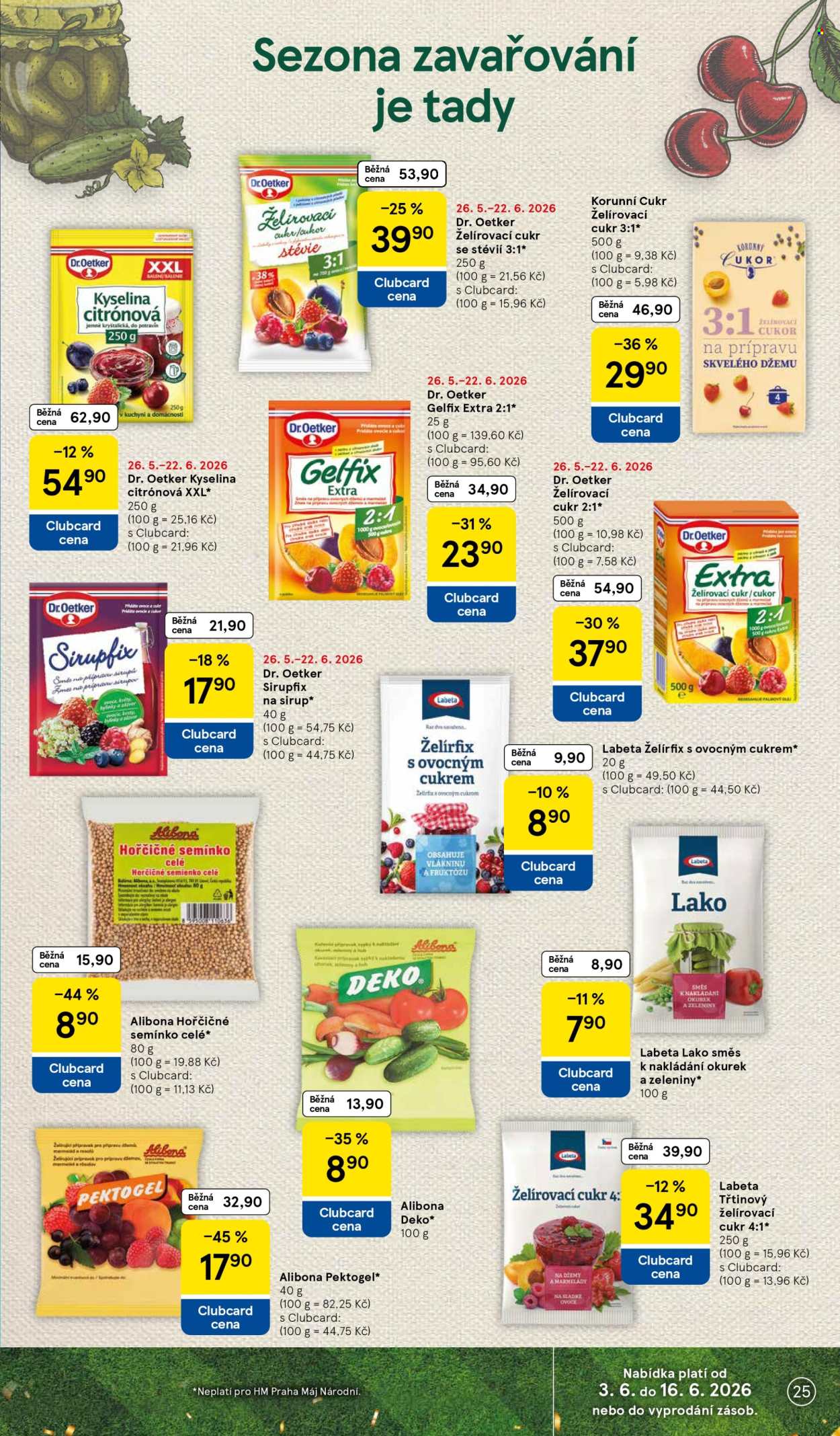 Leták TESCO - 10. 6. 2026 - 16. 6. 2026. Strana 25