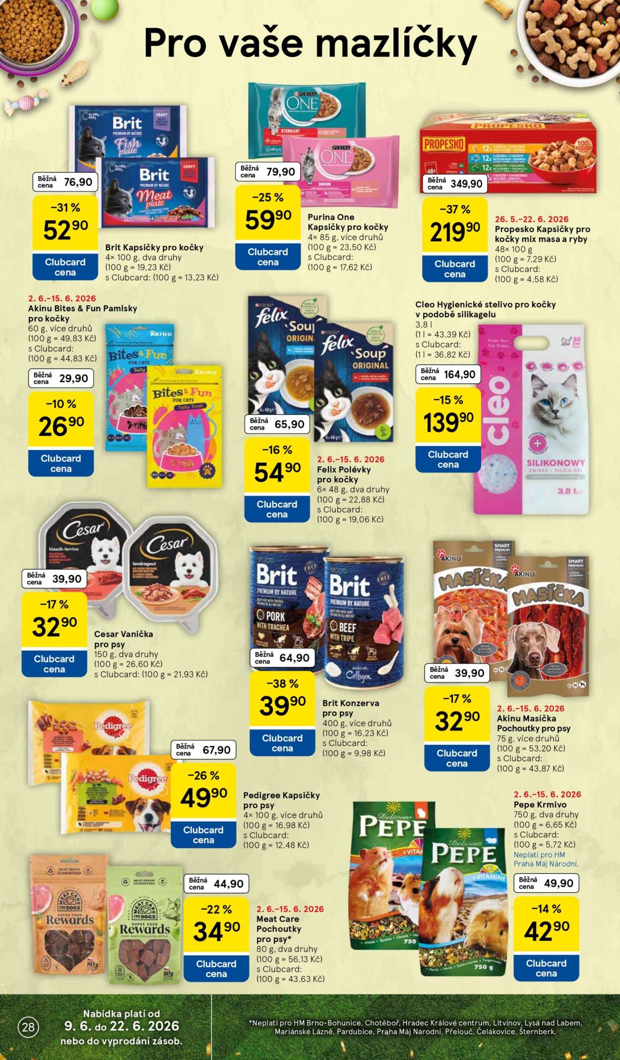 Leták TESCO - 10. 6. 2026 - 16. 6. 2026. Strana 28