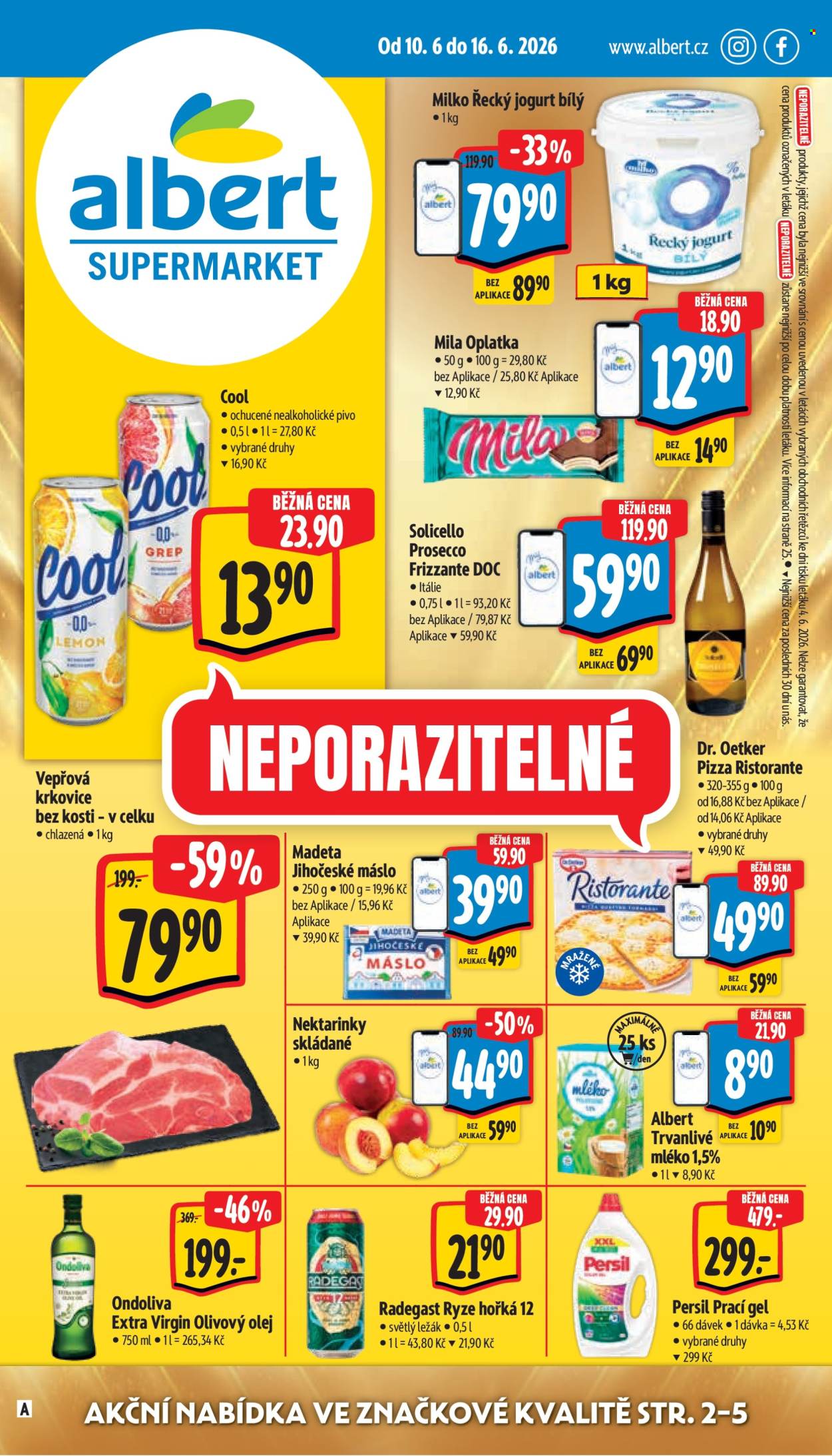 Leták Albert Supermarket - 10. 6. 2026 - 16. 6. 2026. Strana 1
