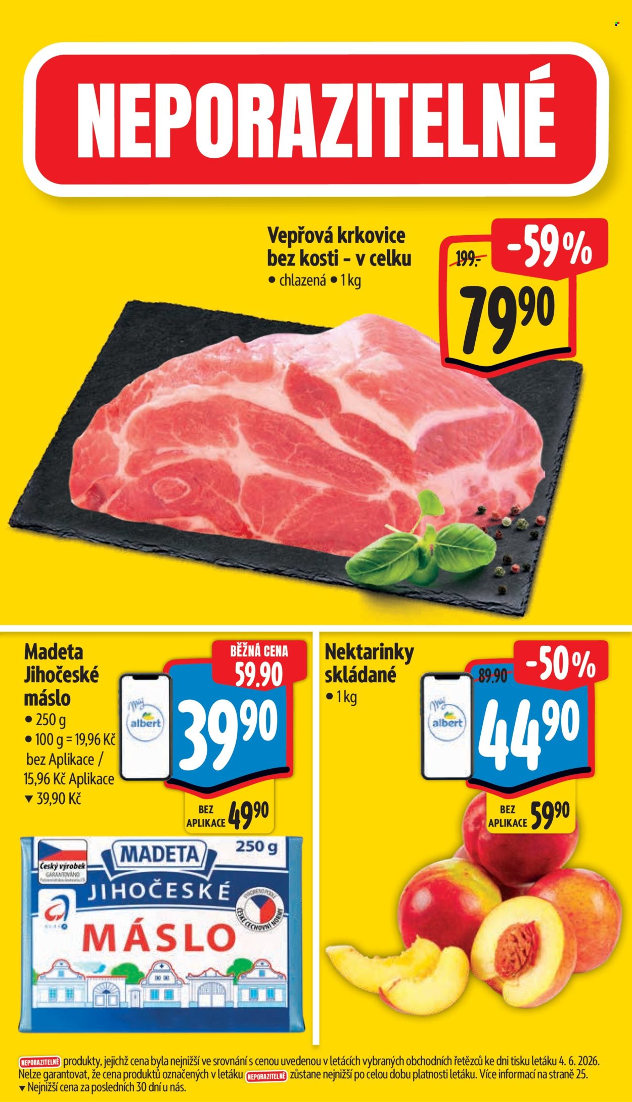 Leták Albert Supermarket - 10. 6. 2026 - 16. 6. 2026. Strana 3