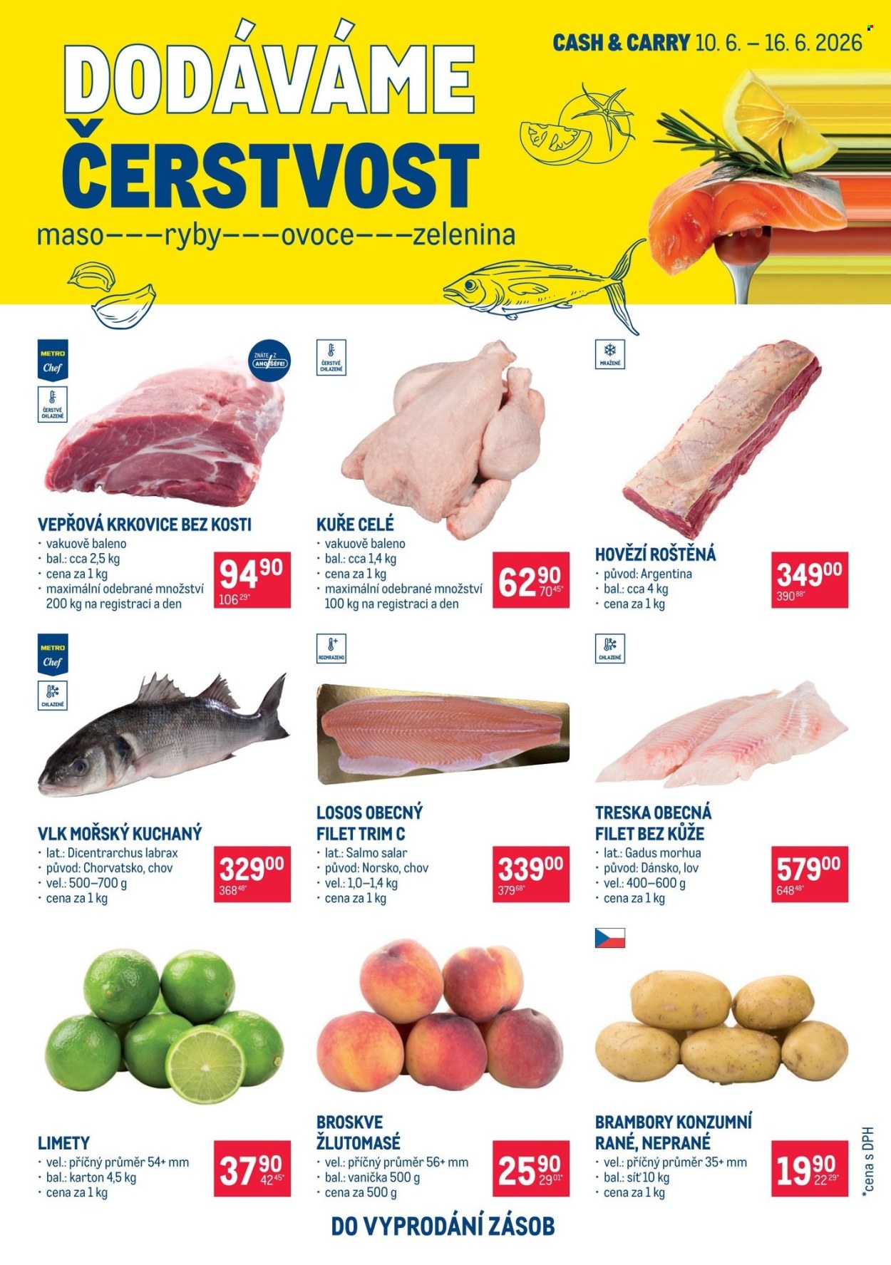 Leták MAKRO - 10. 6. 2026 - 16. 6. 2026. Strana 1