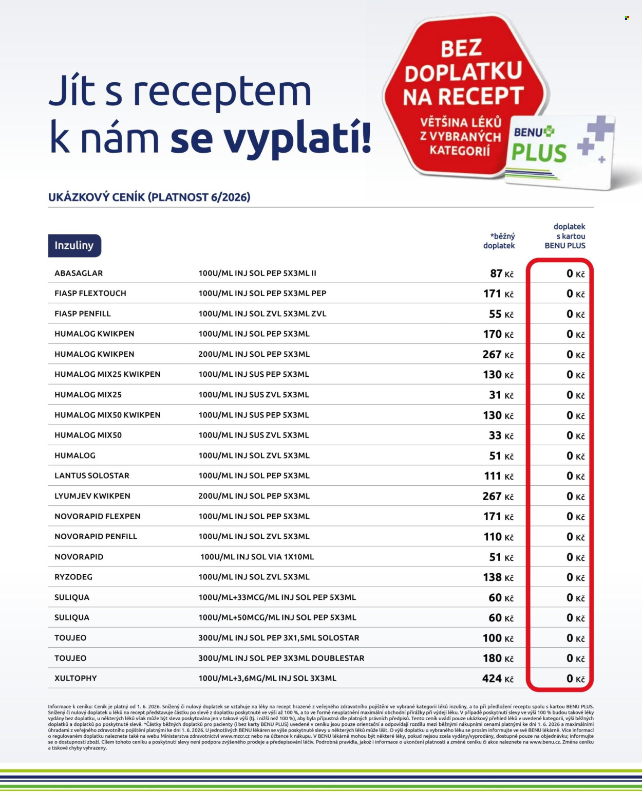 Leták BENU Lékárna - 1. 7. 2026 - 31. 8. 2026. Strana 25