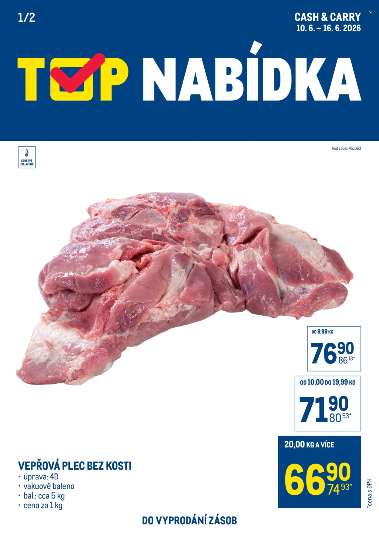 Leták MAKRO - 10. 6. 2026 - 16. 6. 2026. Strana 1