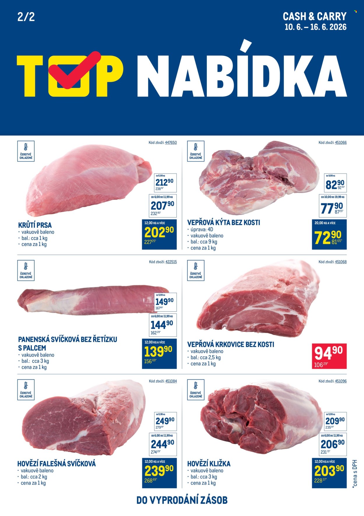 Leták MAKRO - 10. 6. 2026 - 16. 6. 2026. Strana 2