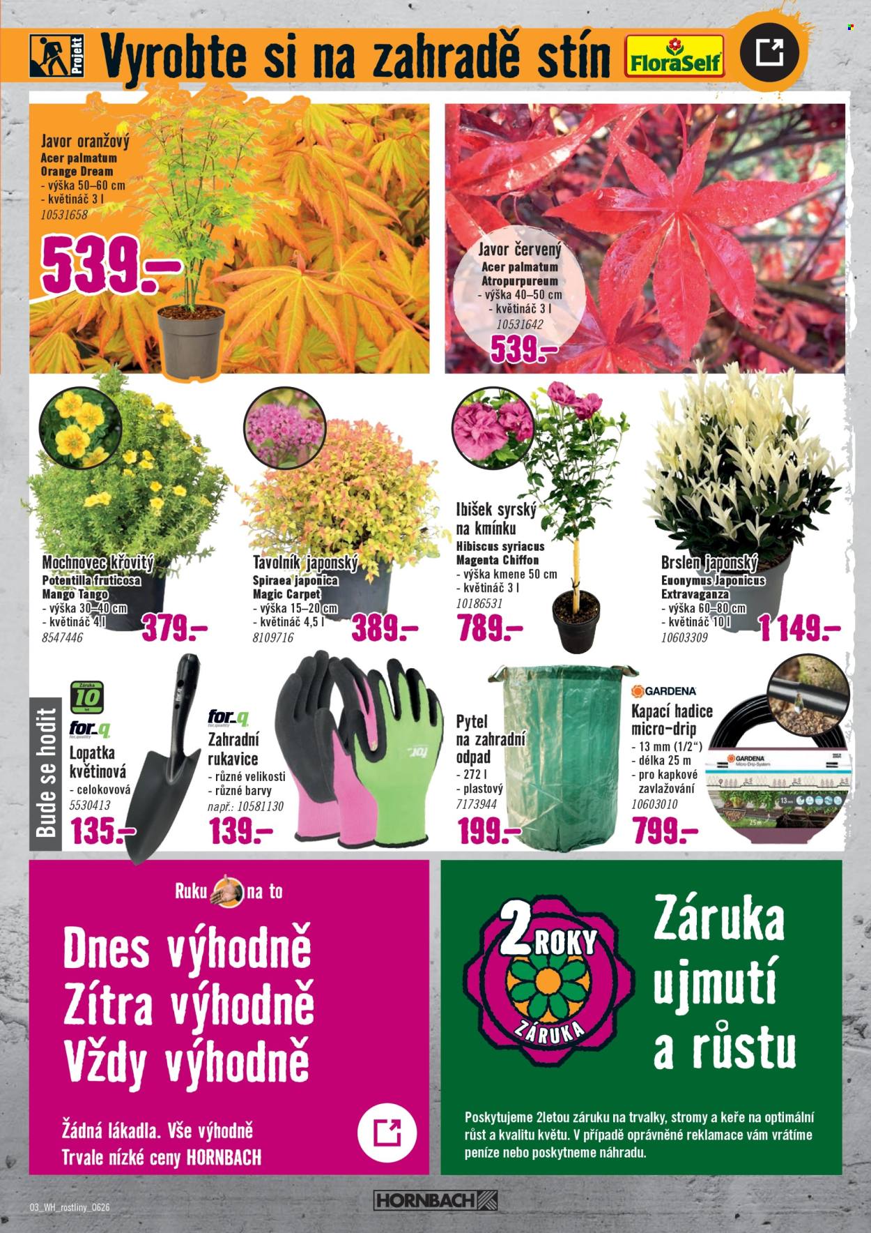 Leták HORNBACH - 10. 6. 2026 - 24. 6. 2026. Strana 3