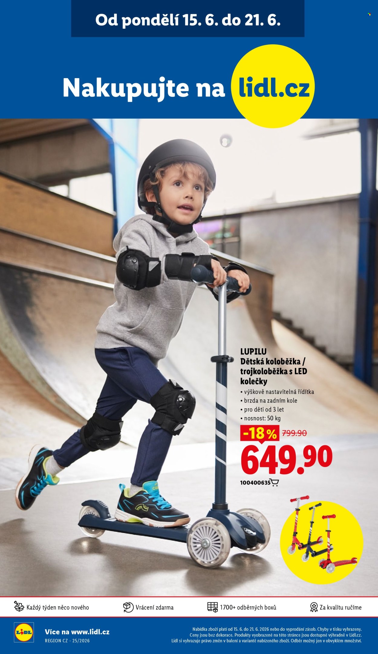 Leták Lidl - 15. 6. 2026 - 17. 6. 2026. Strana 46