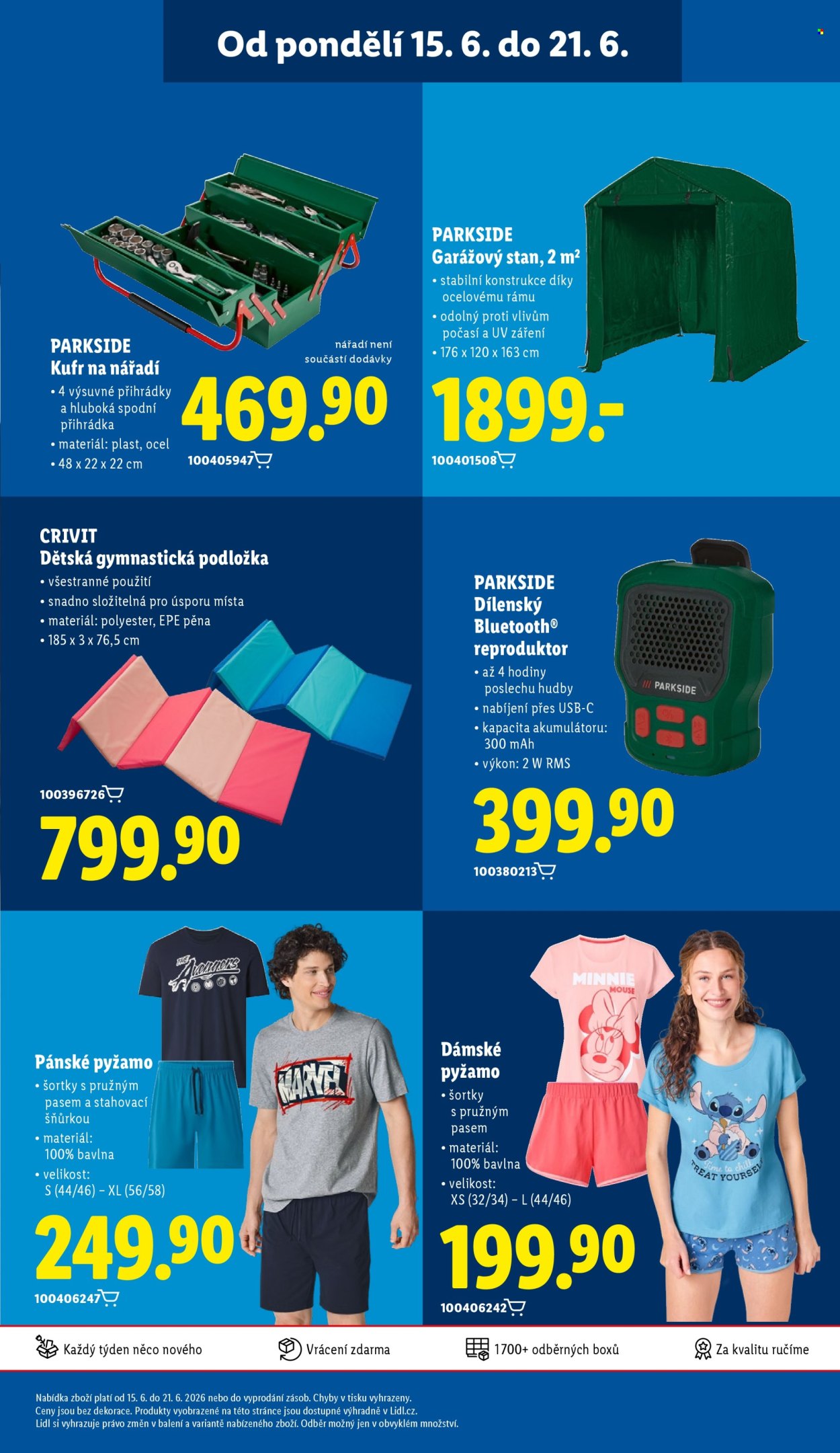 Leták Lidl - 15. 6. 2026 - 17. 6. 2026. Strana 47