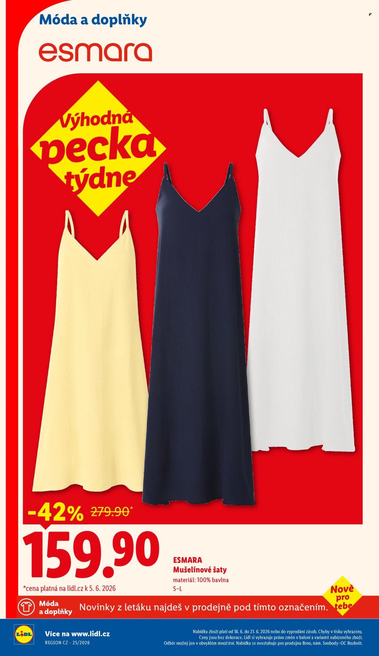 Leták Lidl - 18. 6. 2026 - 21. 6. 2026. Strana 6