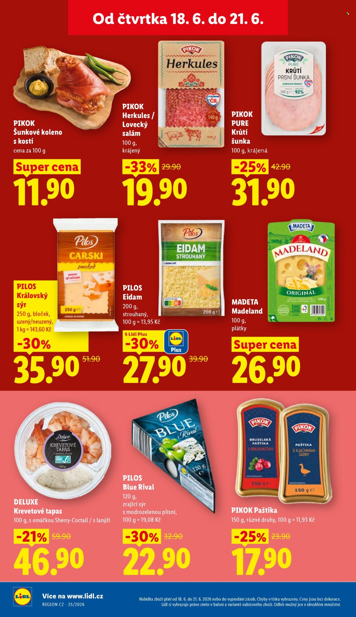 Leták Lidl - 18. 6. 2026 - 21. 6. 2026. Strana 14