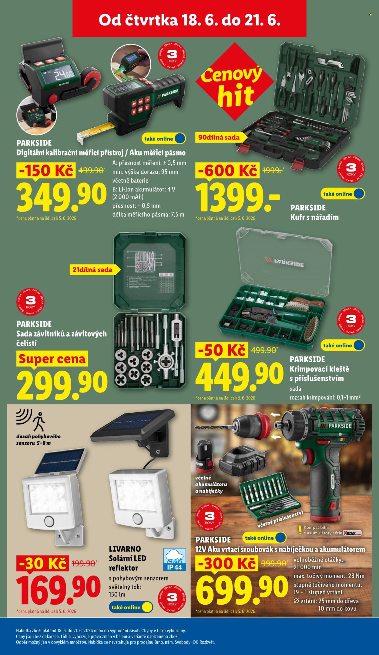 Leták Lidl - 18. 6. 2026 - 21. 6. 2026. Strana 39