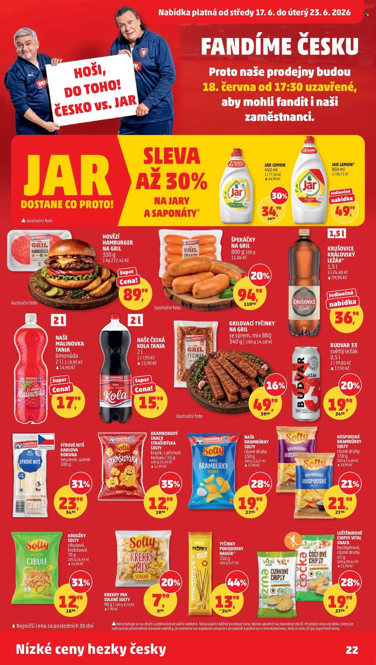 Leták PENNY - 17. 6. 2026 - 23. 6. 2026. Strana 22