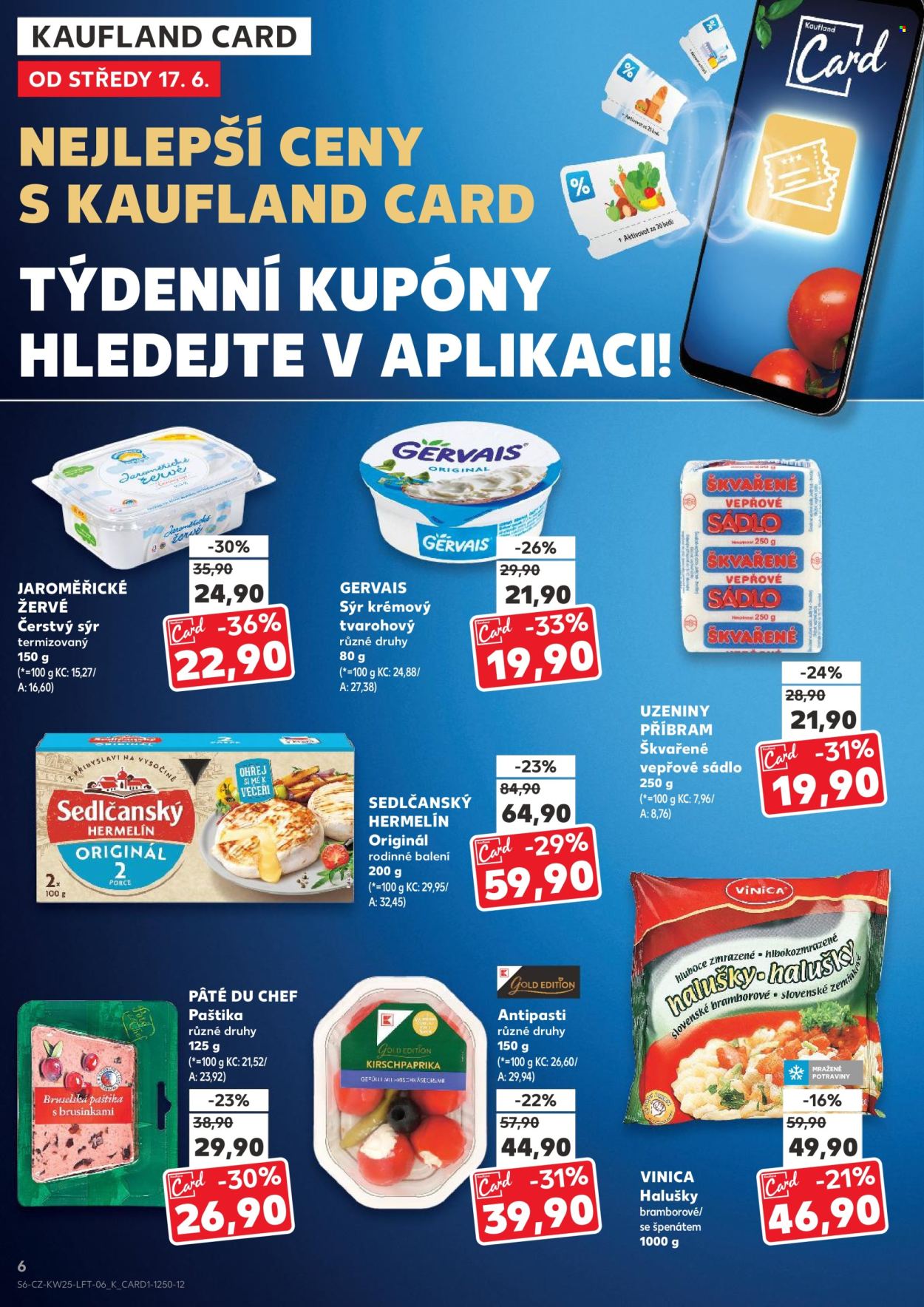 Leták Kaufland - 17. 6. 2026 - 23. 6. 2026. Strana 6