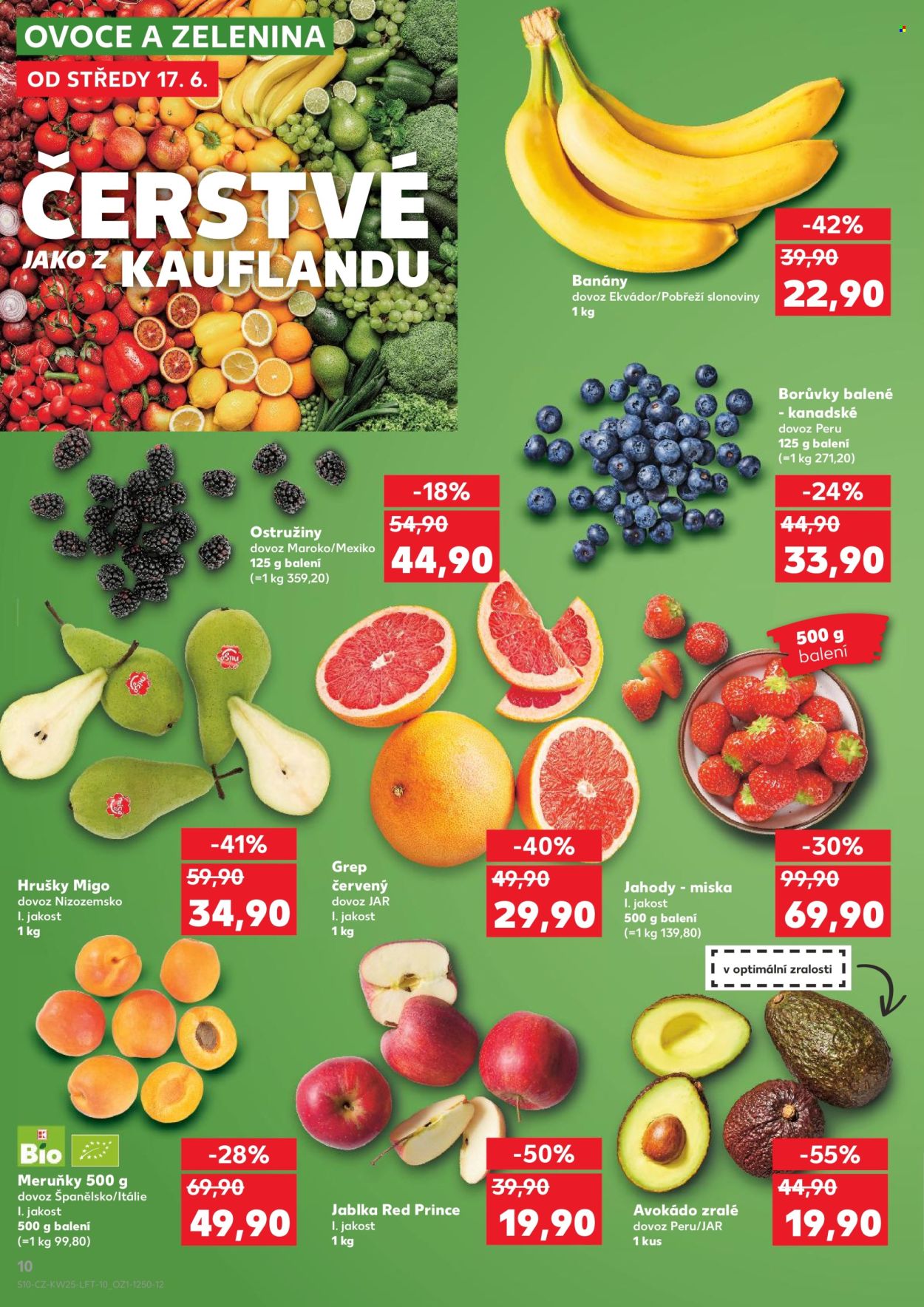 Leták Kaufland - 17. 6. 2026 - 23. 6. 2026. Strana 10