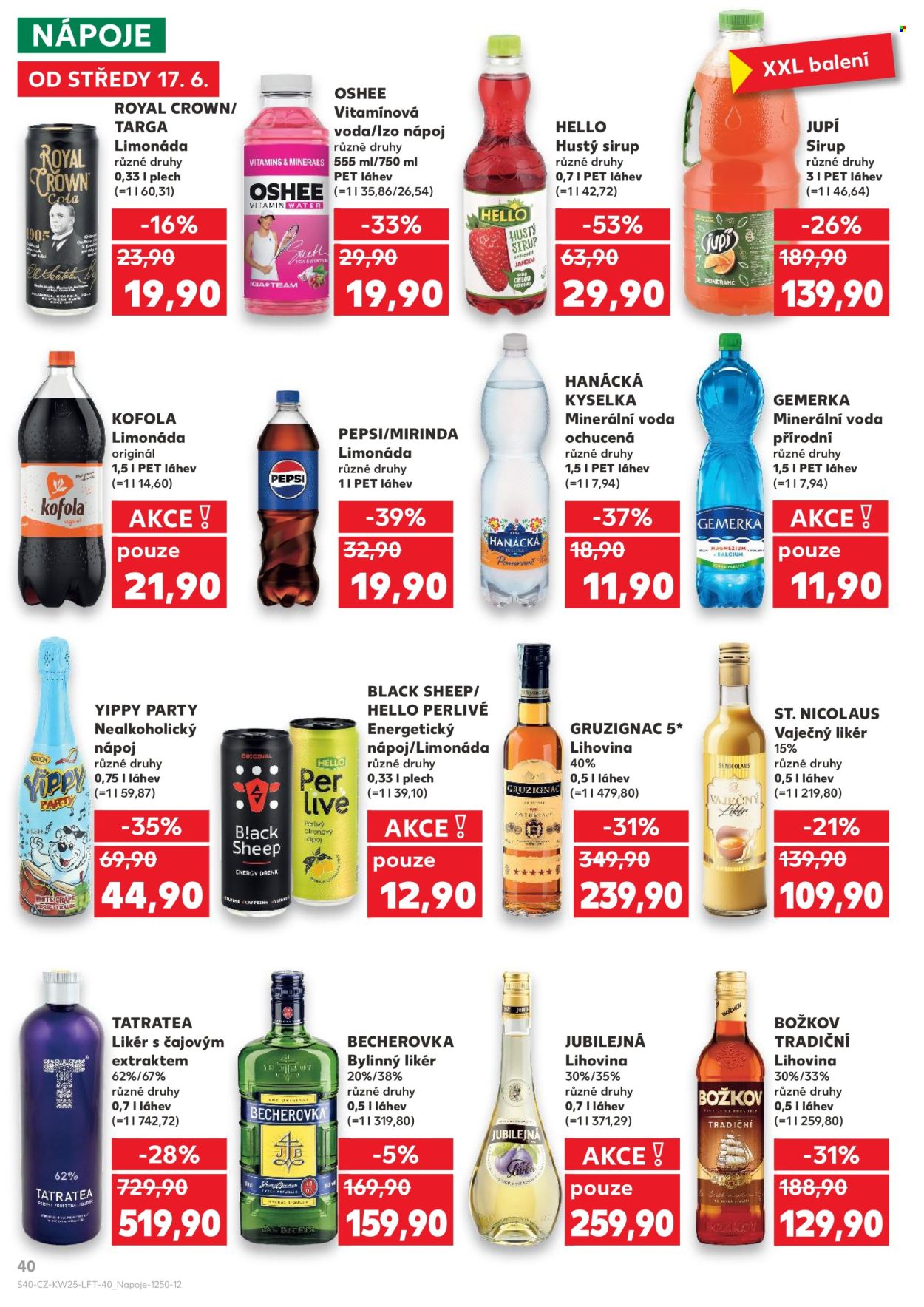 Leták Kaufland - 17. 6. 2026 - 23. 6. 2026. Strana 40
