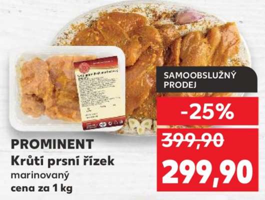 PROMINENT Krůtí prsní řízek