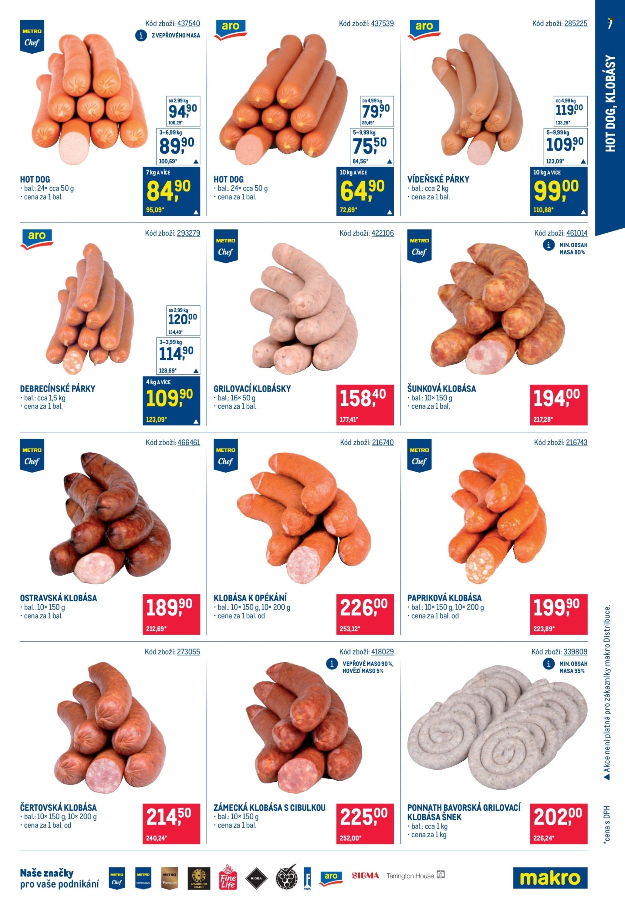 Leták MAKRO - 17. 6. 2026 - 14. 7. 2026. Strana 7