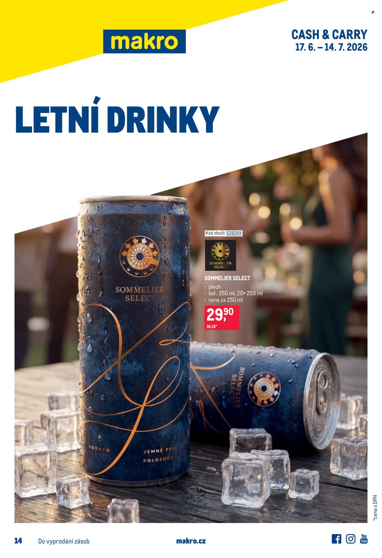 Leták MAKRO - 17. 6. 2026 - 14. 7. 2026. Strana 1