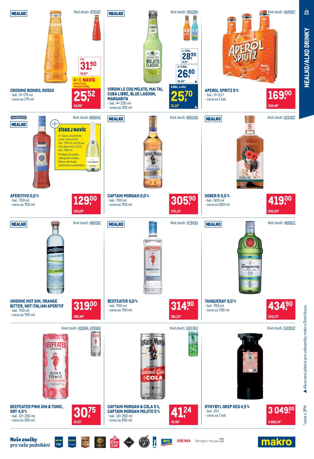 Leták MAKRO - 17. 6. 2026 - 14. 7. 2026. Strana 21