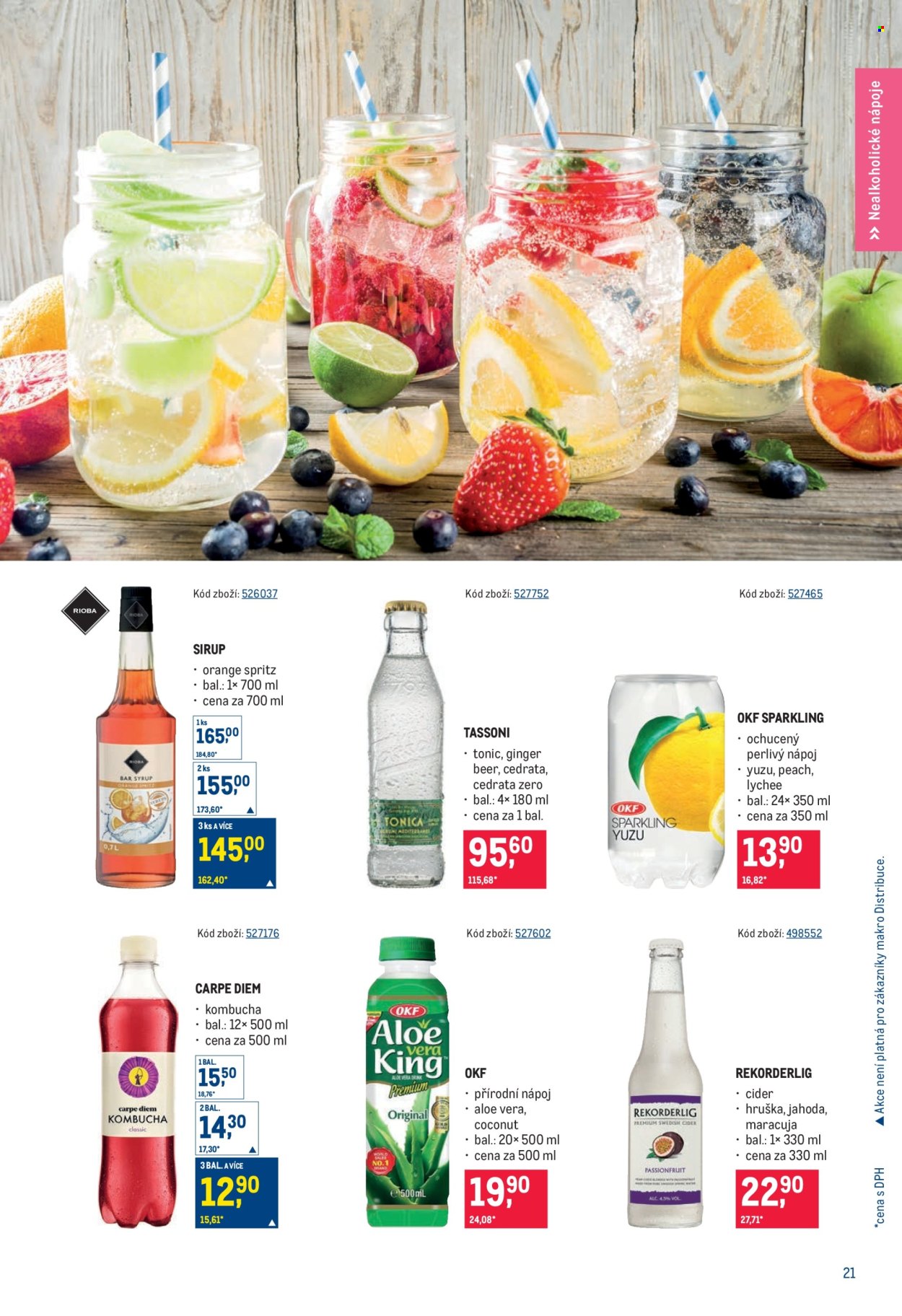 Leták MAKRO - 17. 6. 2026 - 14. 7. 2026. Strana 21