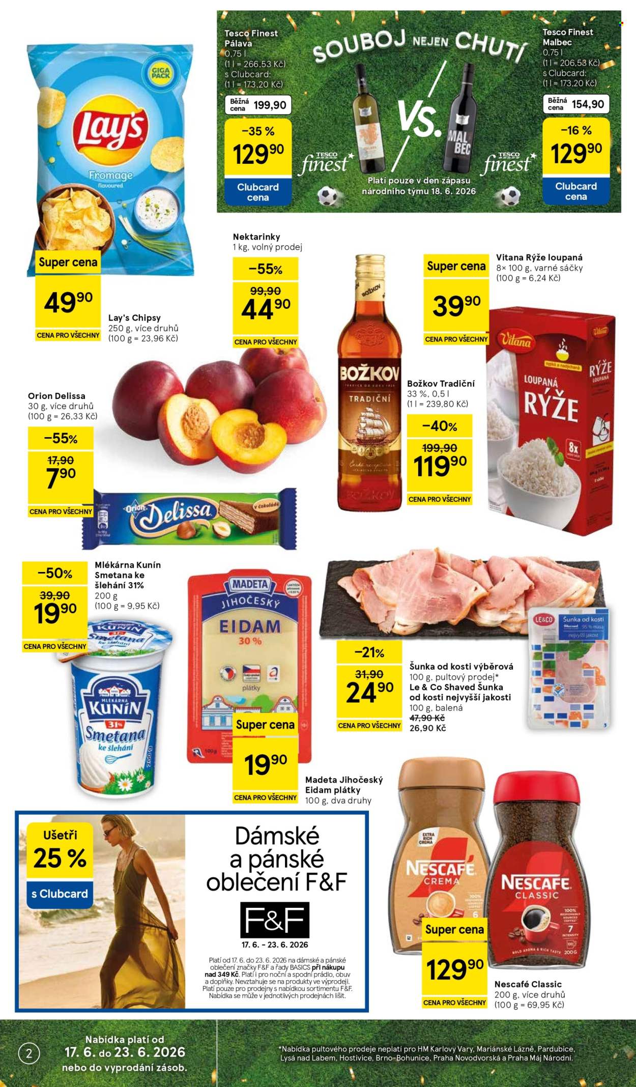 Leták TESCO - 17. 6. 2026 - 23. 6. 2026. Strana 2