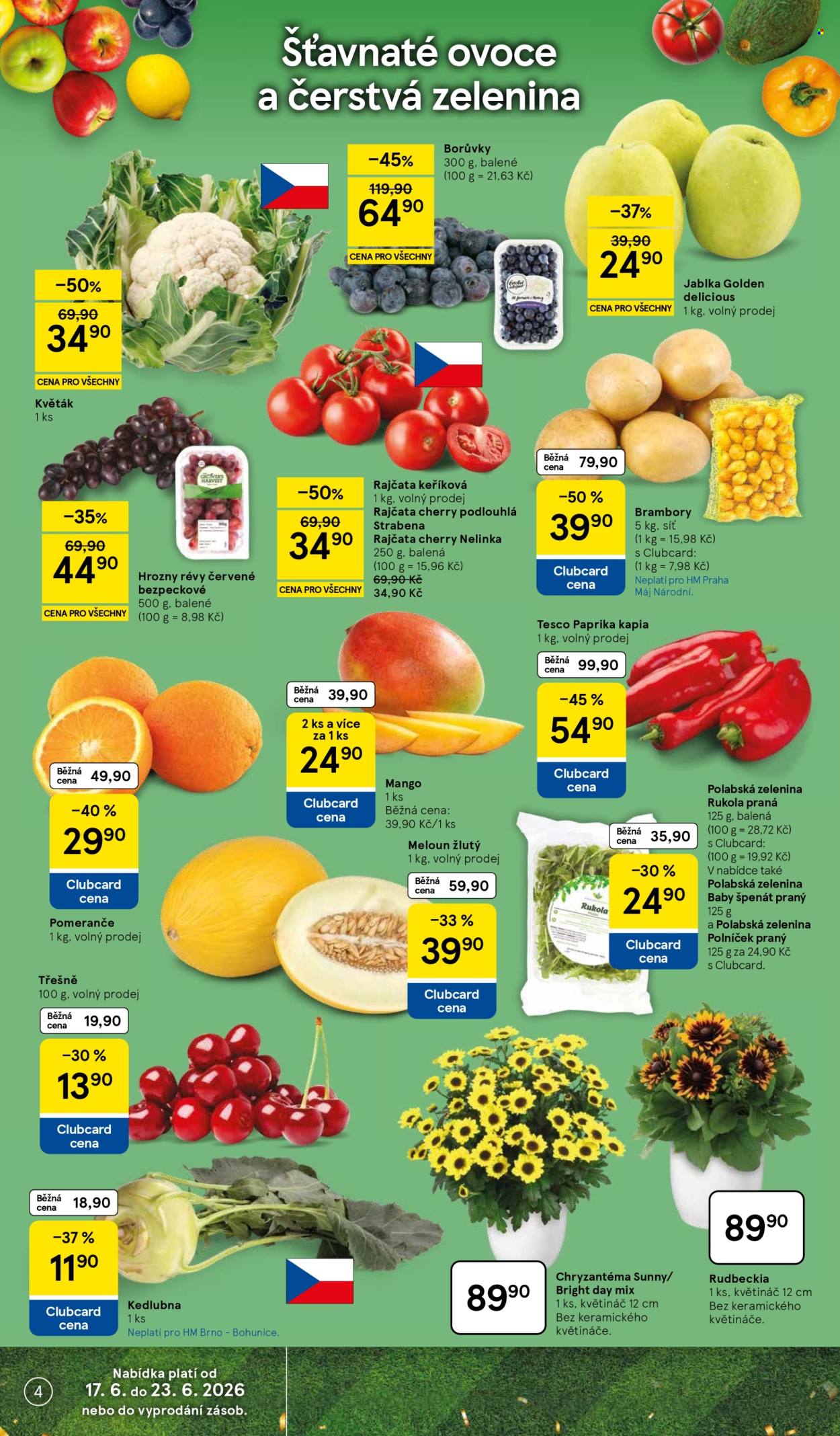 Leták TESCO - 17. 6. 2026 - 23. 6. 2026. Strana 4