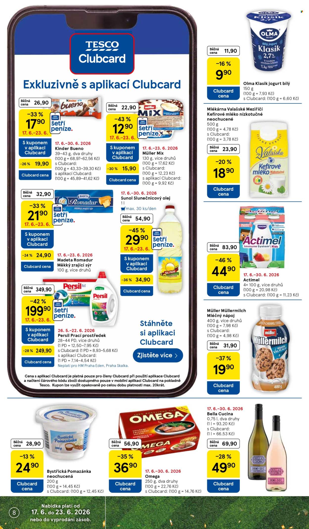 Leták TESCO - 17. 6. 2026 - 23. 6. 2026. Strana 8