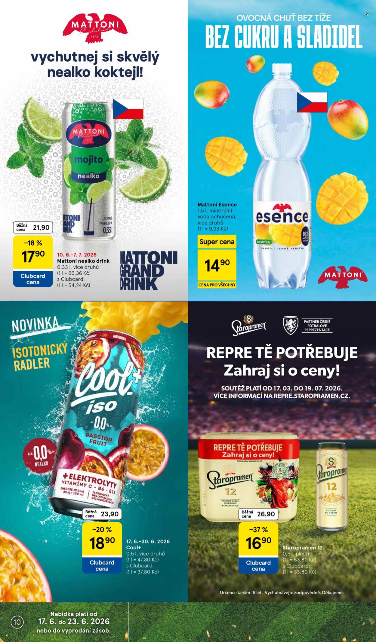 Leták TESCO - 17. 6. 2026 - 23. 6. 2026. Strana 10