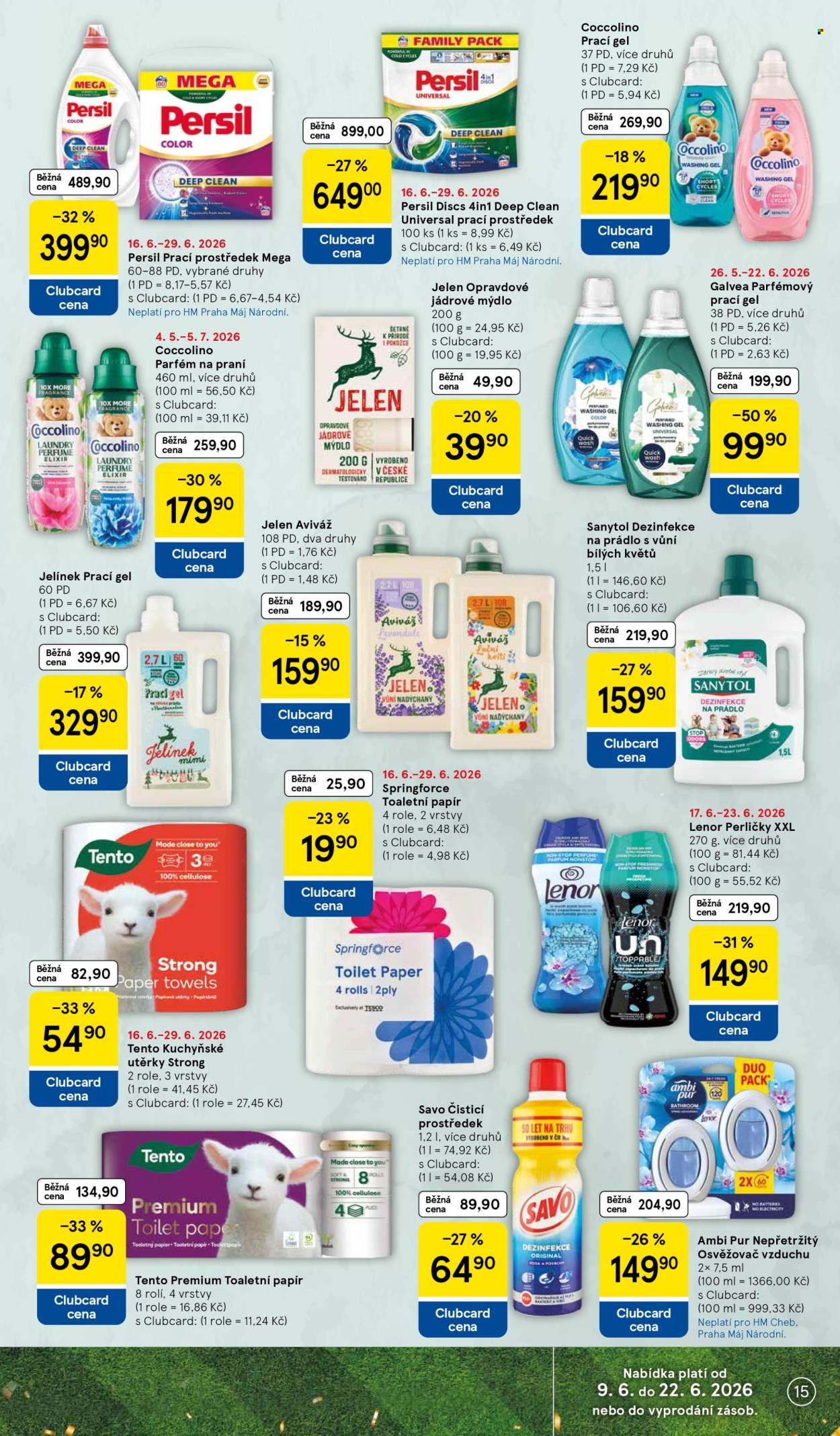 Leták TESCO - 17. 6. 2026 - 23. 6. 2026. Strana 15