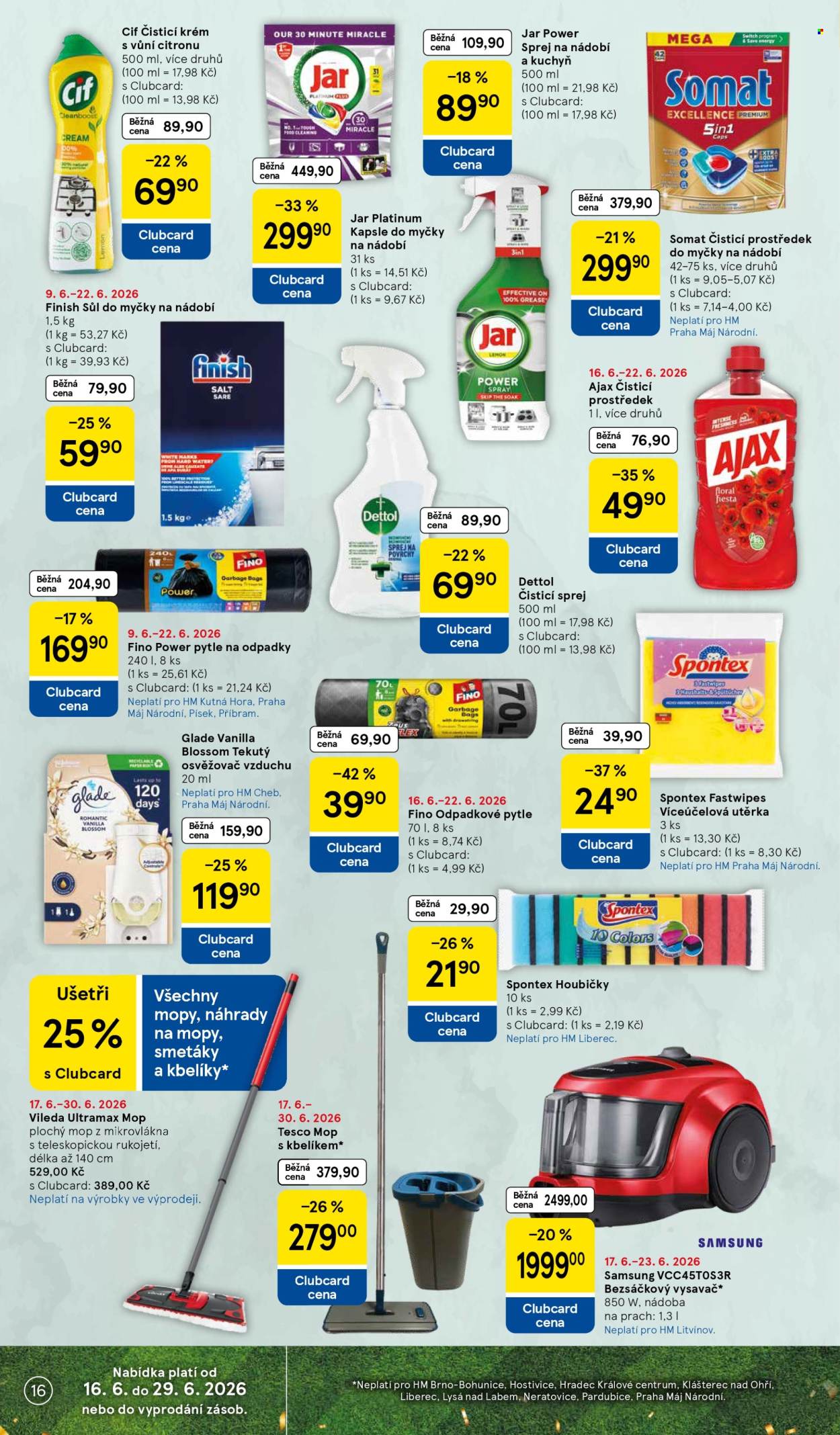 Leták TESCO - 17. 6. 2026 - 23. 6. 2026. Strana 16